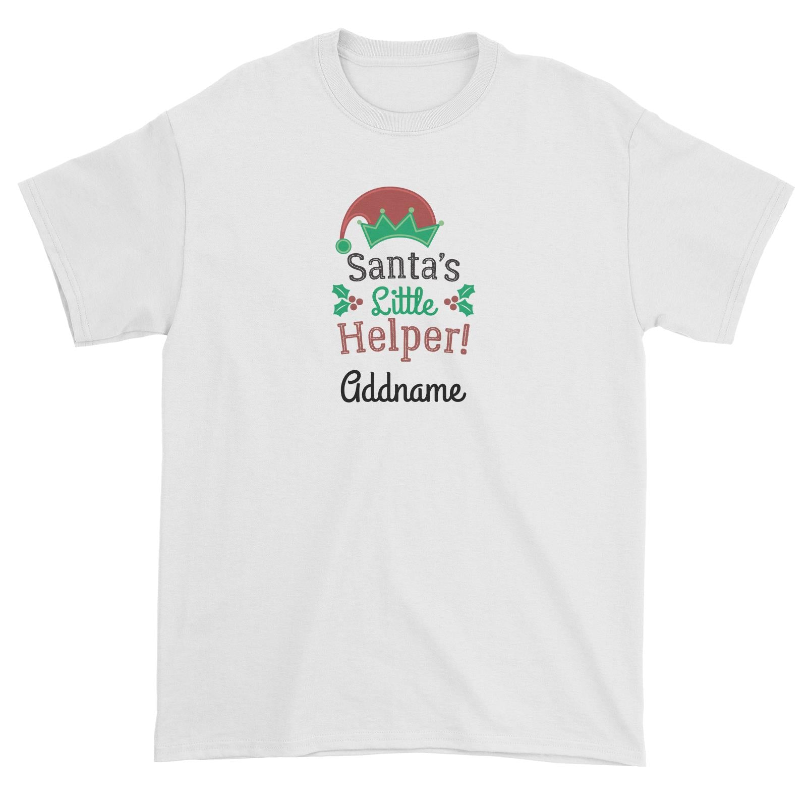 Christmas Series Santa's Little Helper Unisex T-Shirt