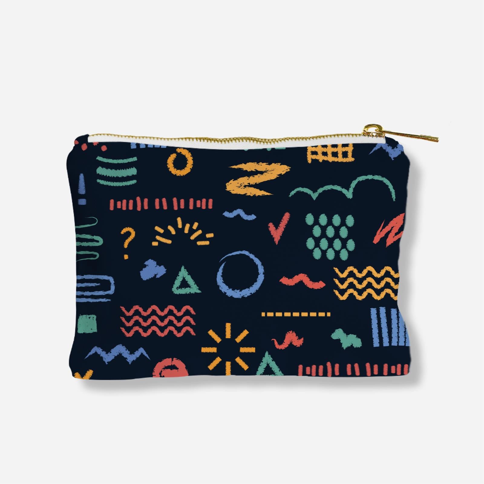 Be Confident Series Zipper Pouch - If Not Now Then When