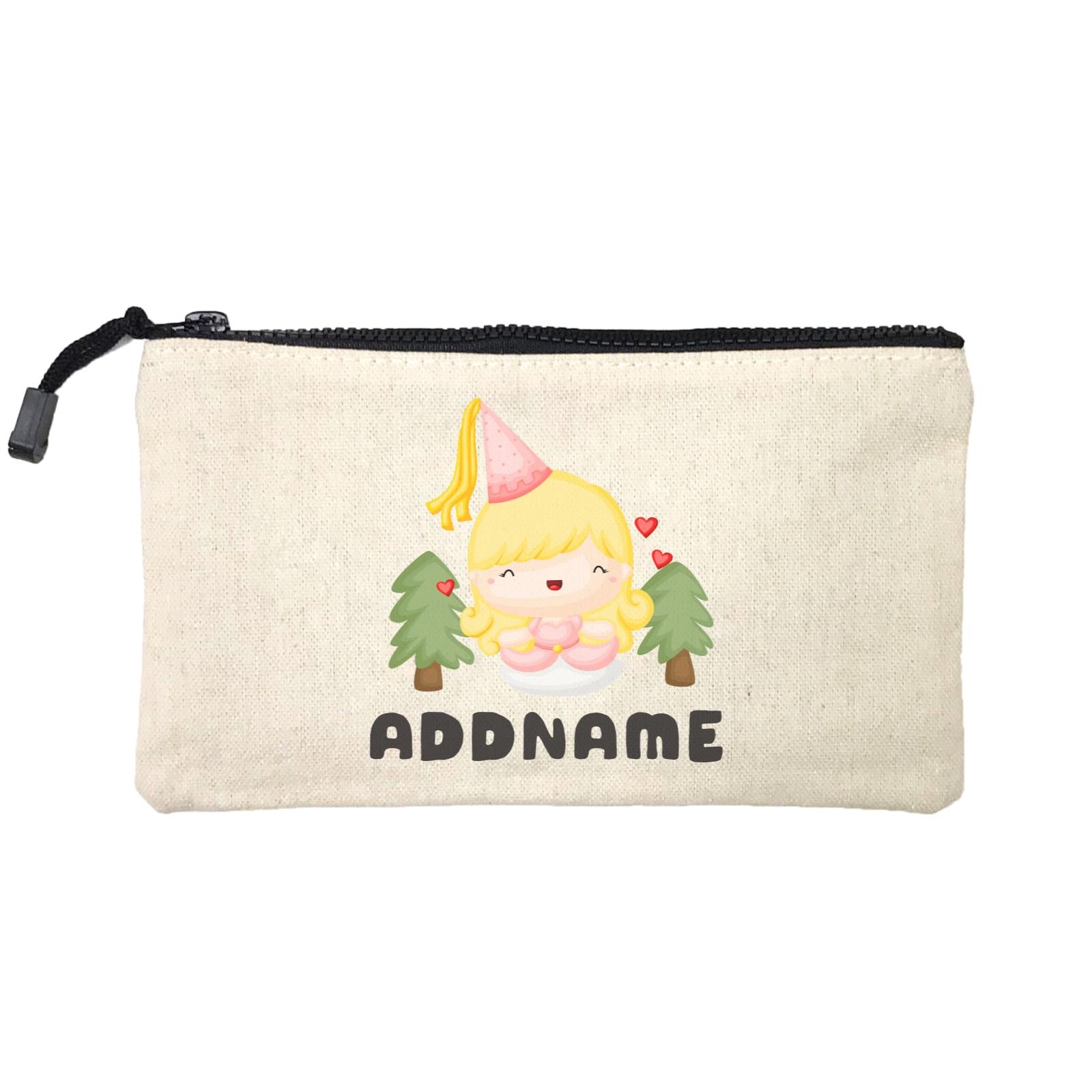 Birthday Royal Princess Girl Addname Mini Accessories Stationery Pouch