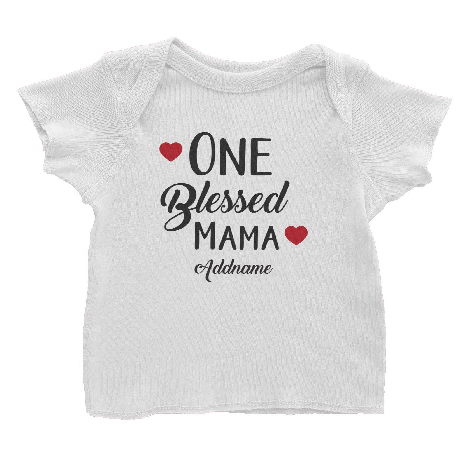 Christian Series One Blessed Mama Addname Baby T-Shirt