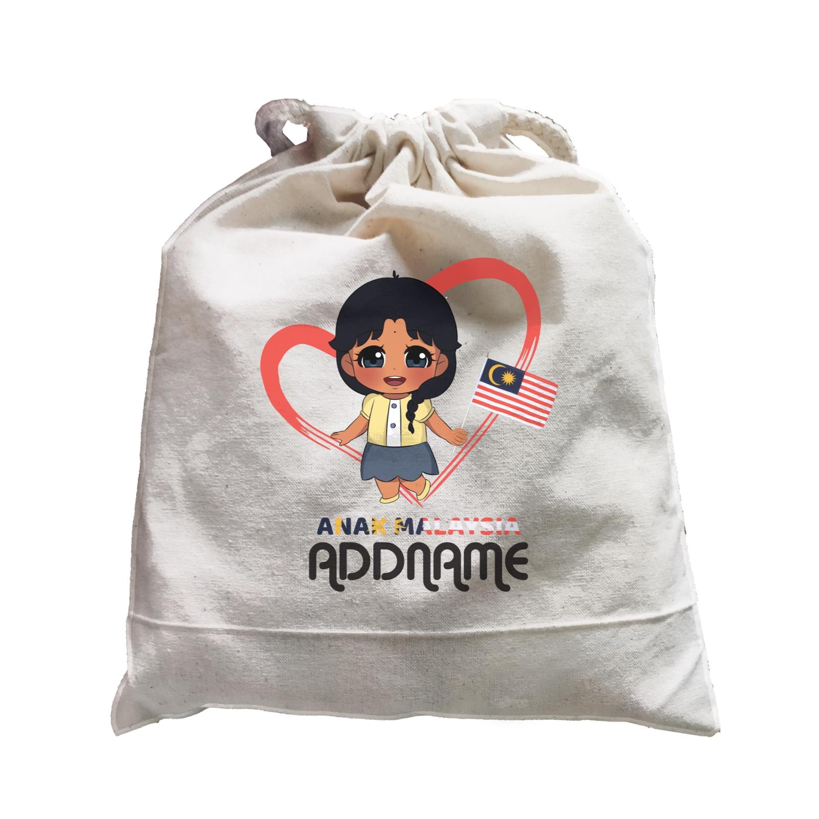 Merdeka Series Anak Malaysia Love Indian Girl Addname Satchel
