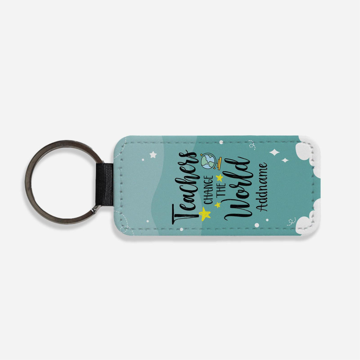 Teachers Change The World Classic Keychain