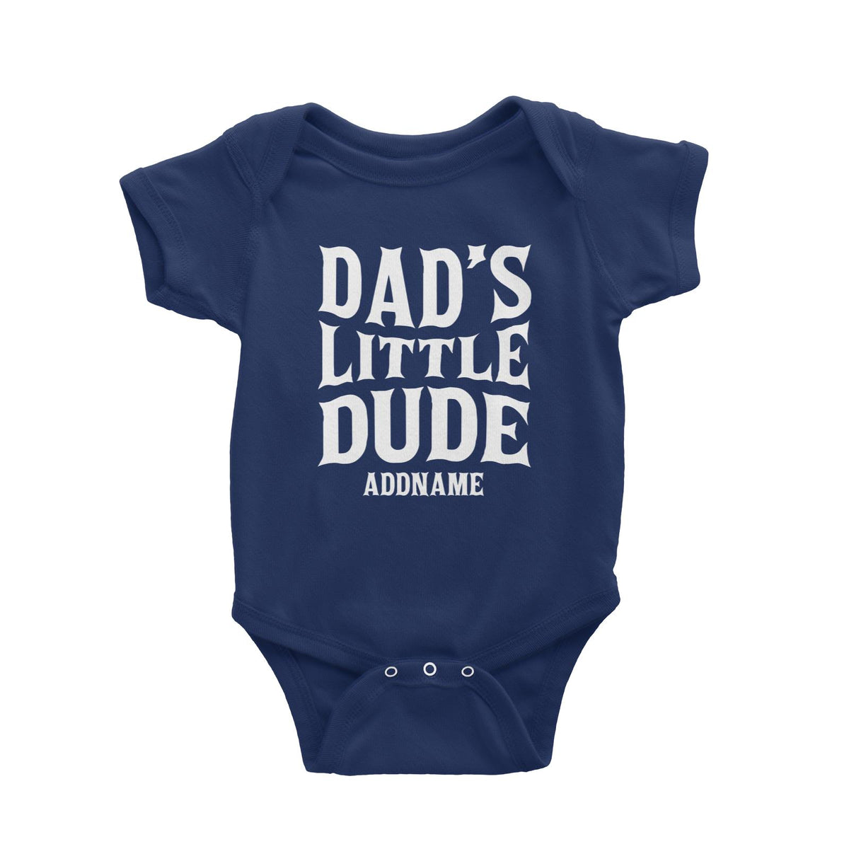 Dads Little Dude Baby Romper
