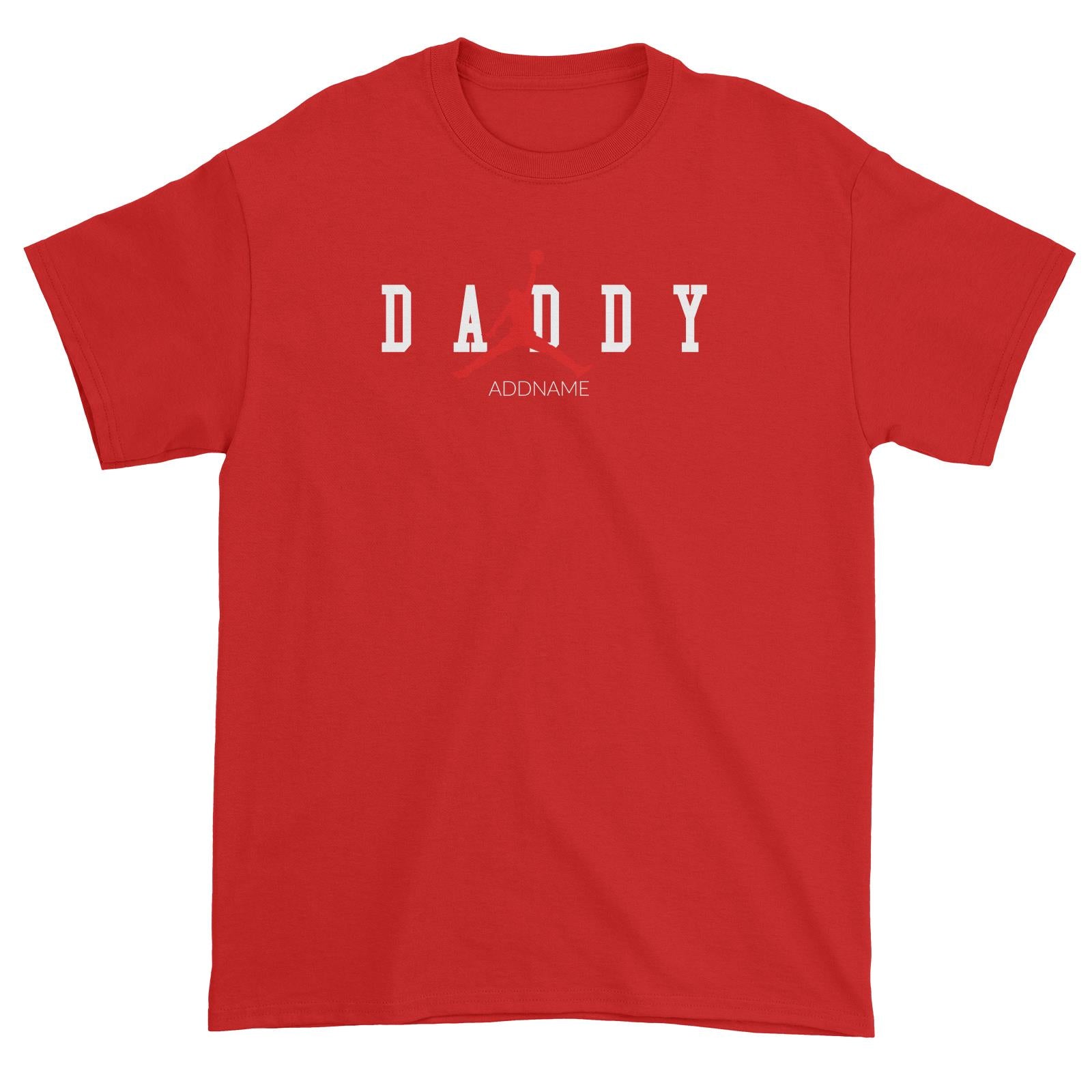 Streetwear Basketball Daddy Addname Unisex T-Shirt