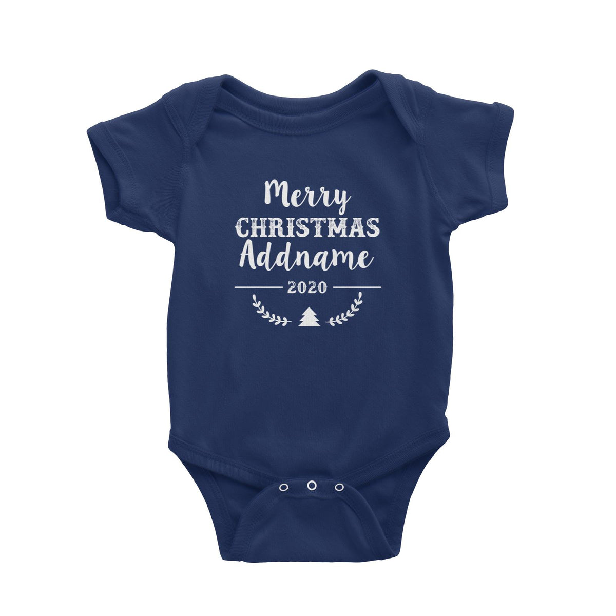 Christmas Series Merry Christmas Year 2020 Baby Romper