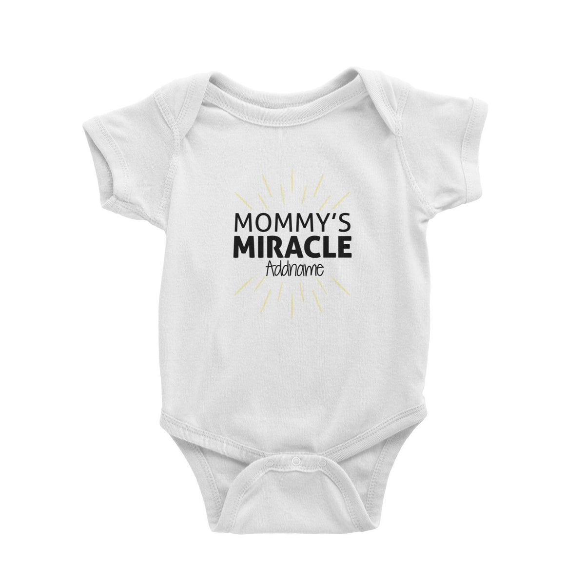 Mommys Miracle Addname Baby Romper