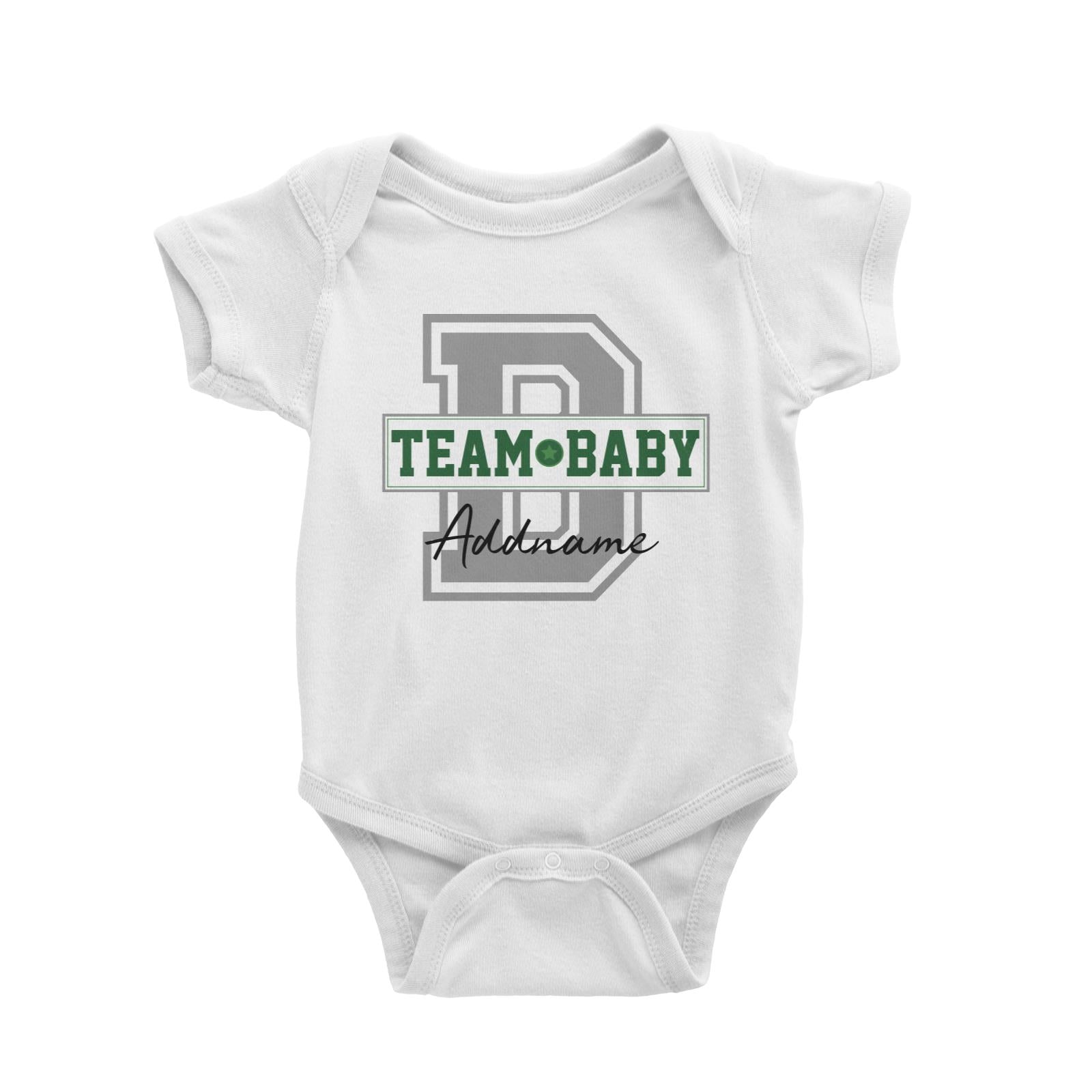 Team Baby Addname Baby Romper (FLASH DEAL)