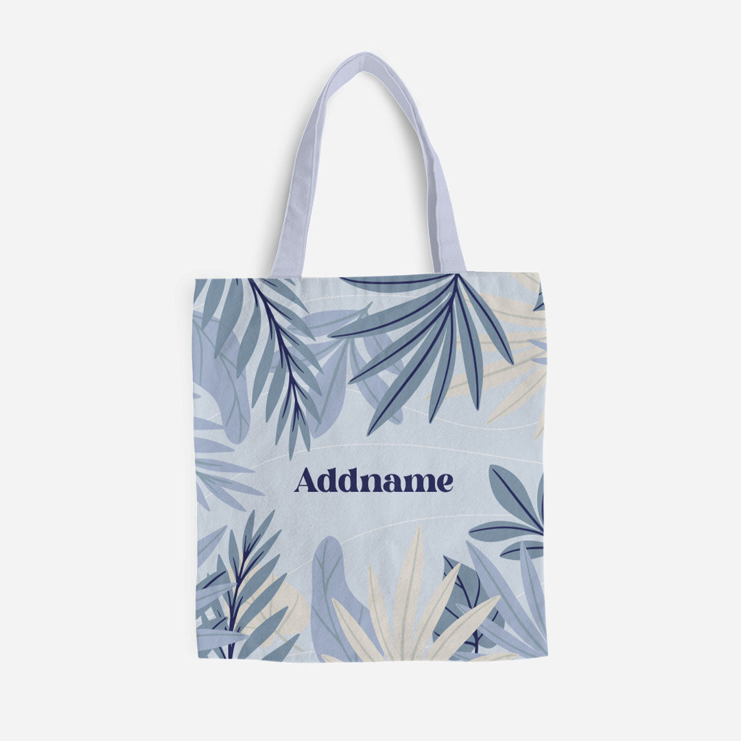 Suasana Series Full Print Canvas Bag - Ash Blue
