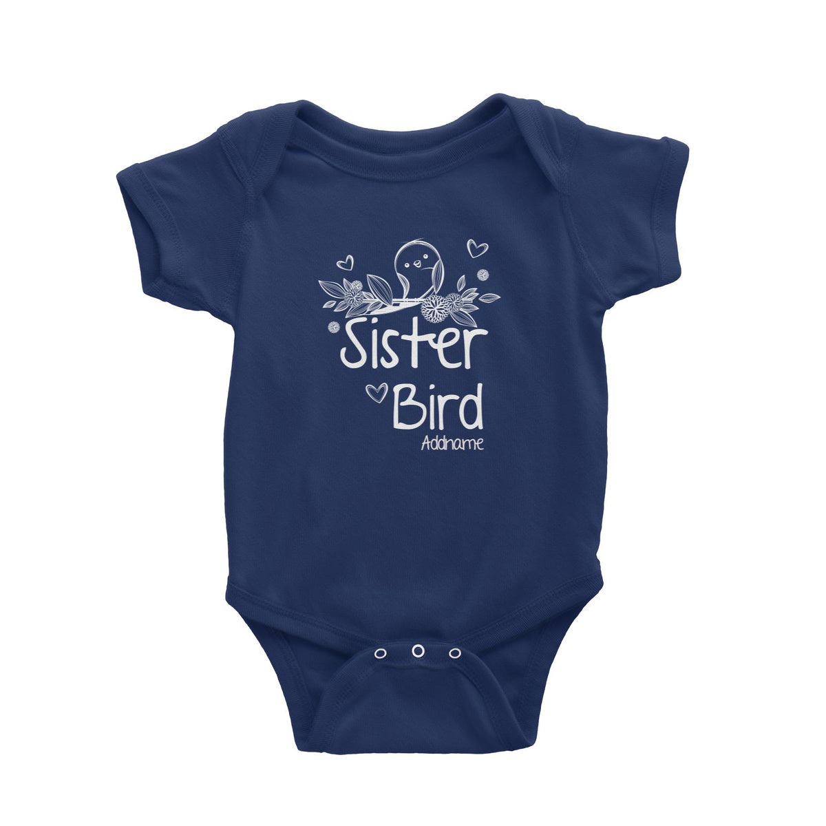 Sister Bird Baby Romper