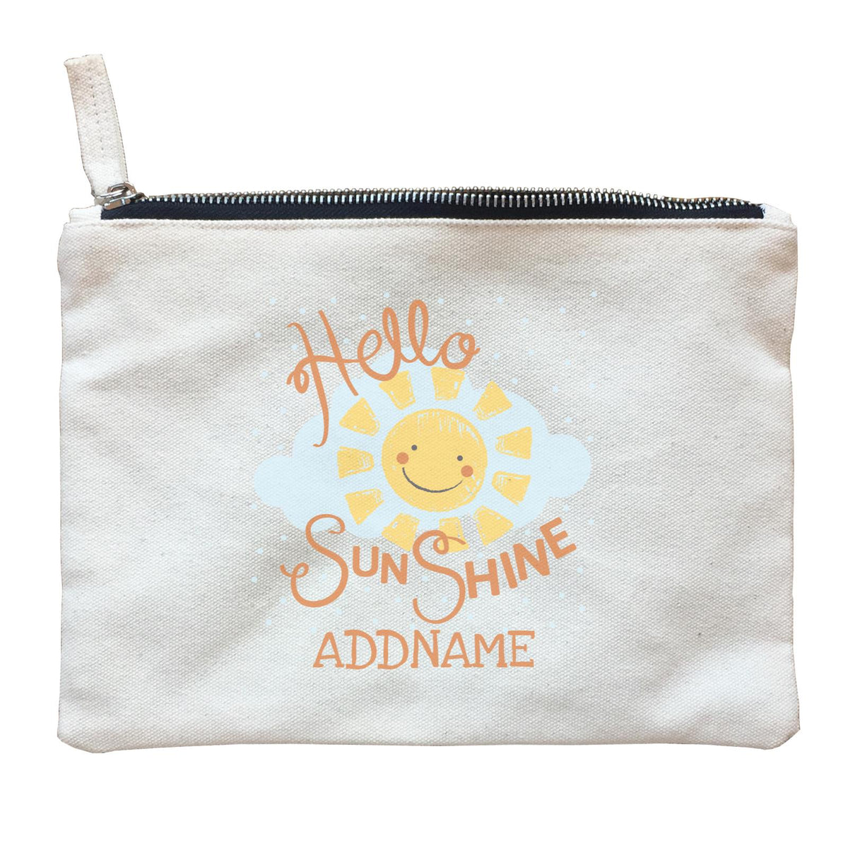 Hello Sunshine Addname Zipper Pouch