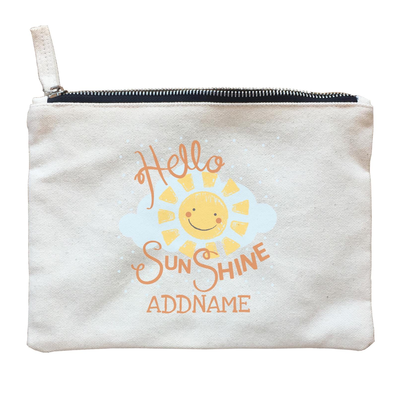 Hello Sunshine Addname Zipper Pouch