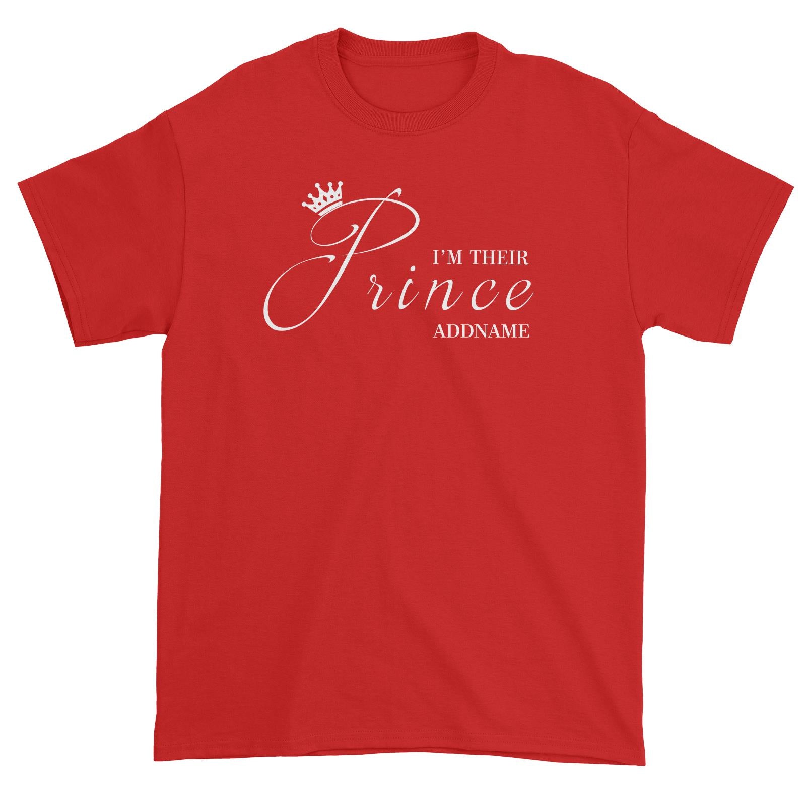 Royal I'm Their Prince (FLASH DEAL) Matching Family Unisex T-Shirt