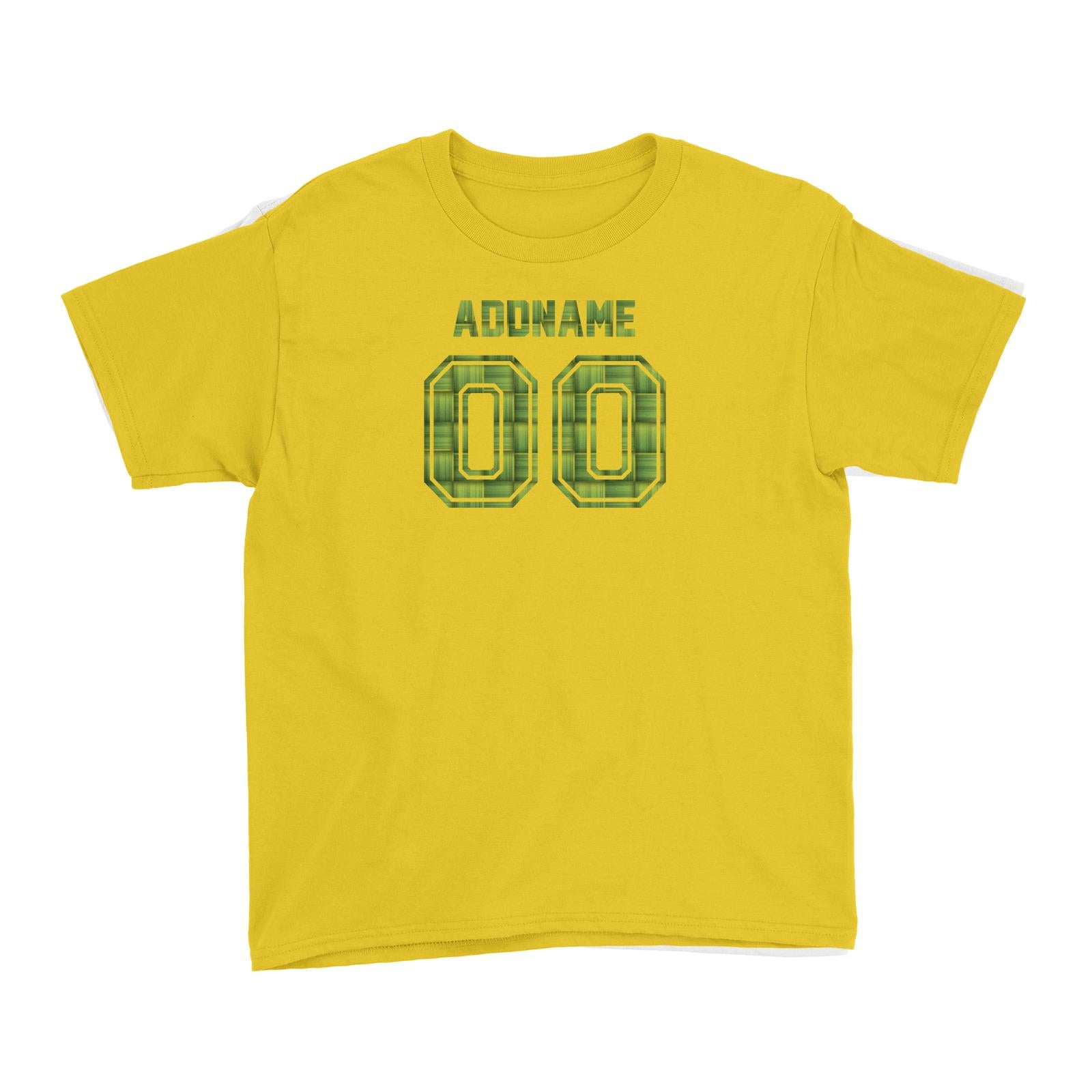 Jersey Ketupat Kid's T-Shirt Raya Personalizable Designs