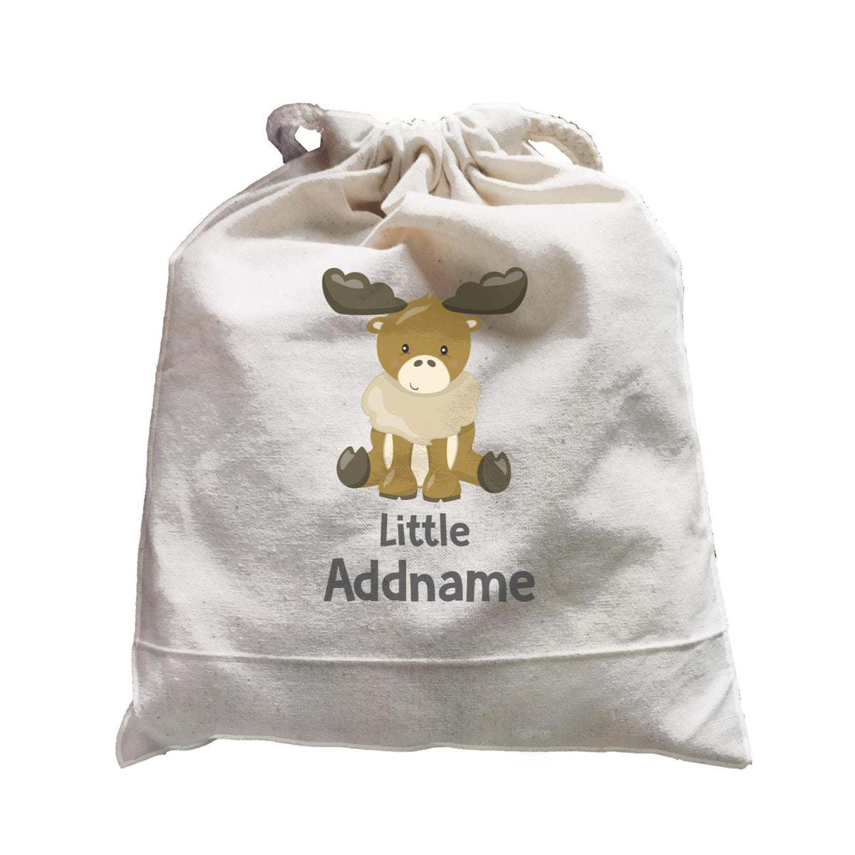 Arctic Animals Little Moose Addname Satchel