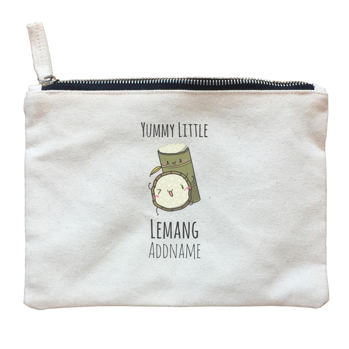 Raya Kuih Savoury Yummy Little Lemang Addname Zipper Pouch