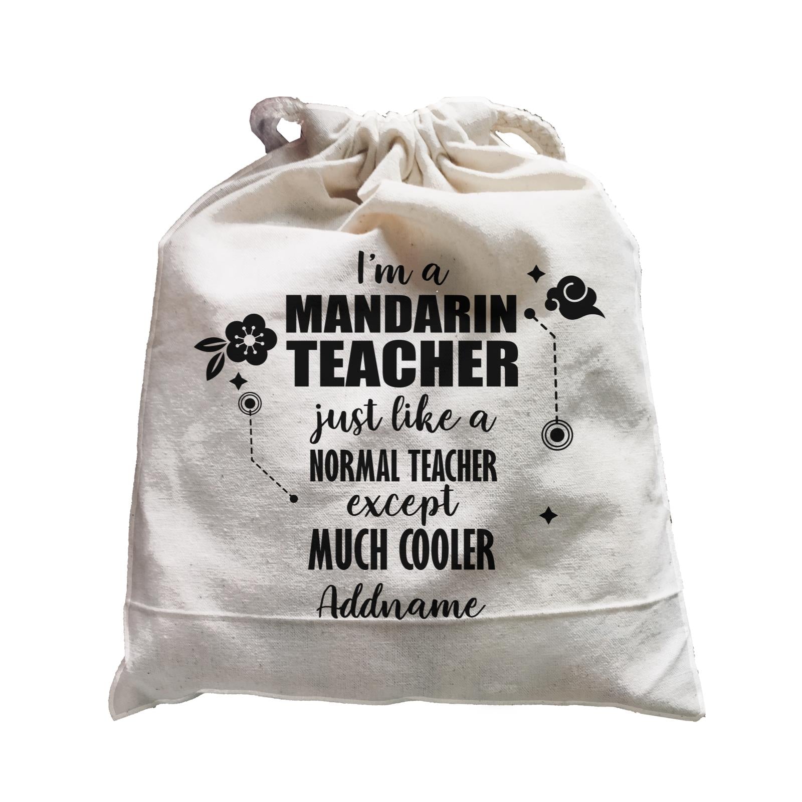 Subject Teachers 1 I'm A Mandarin Teacher Addname Satchel