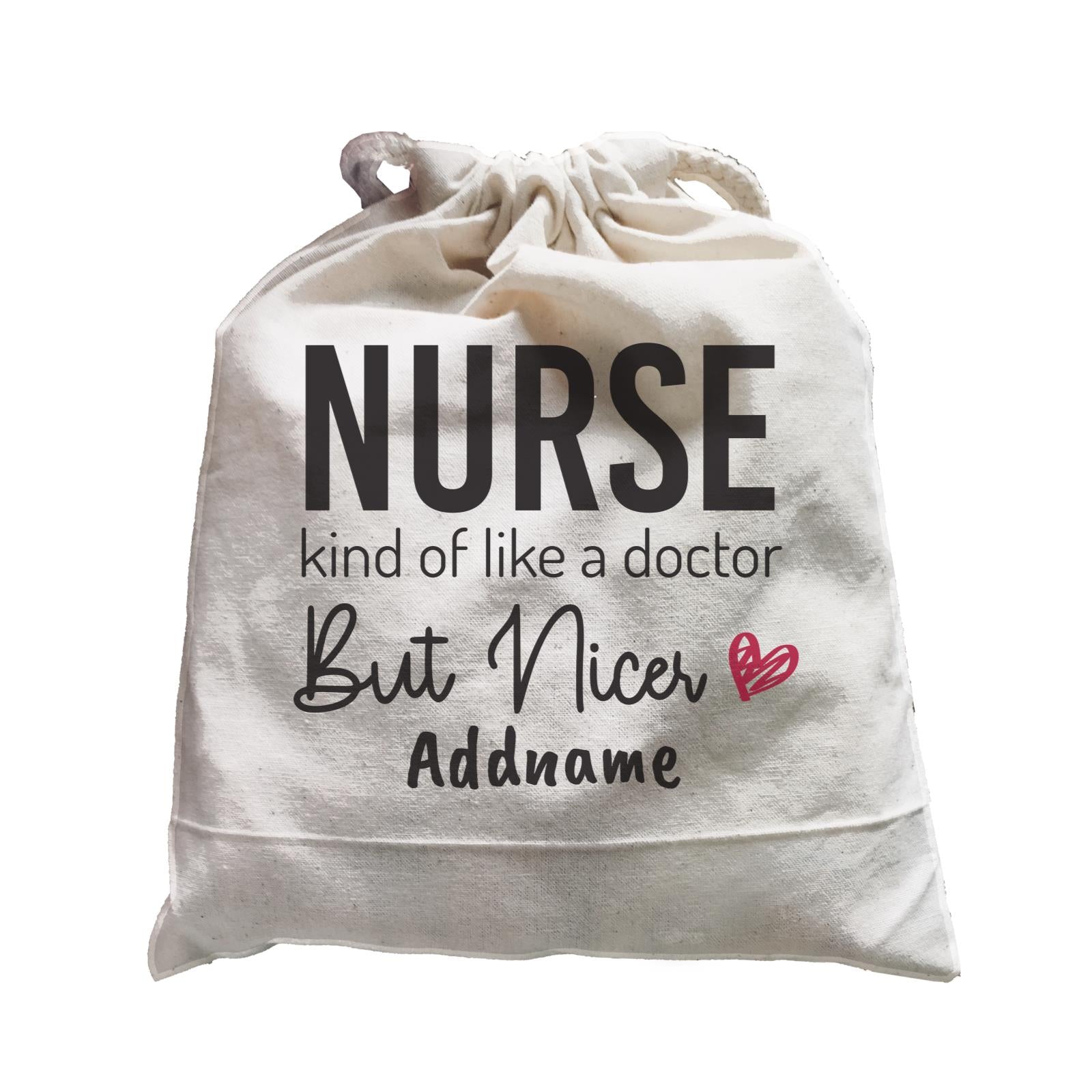Nurse, kind of like a doctor, But Nicer Satchel