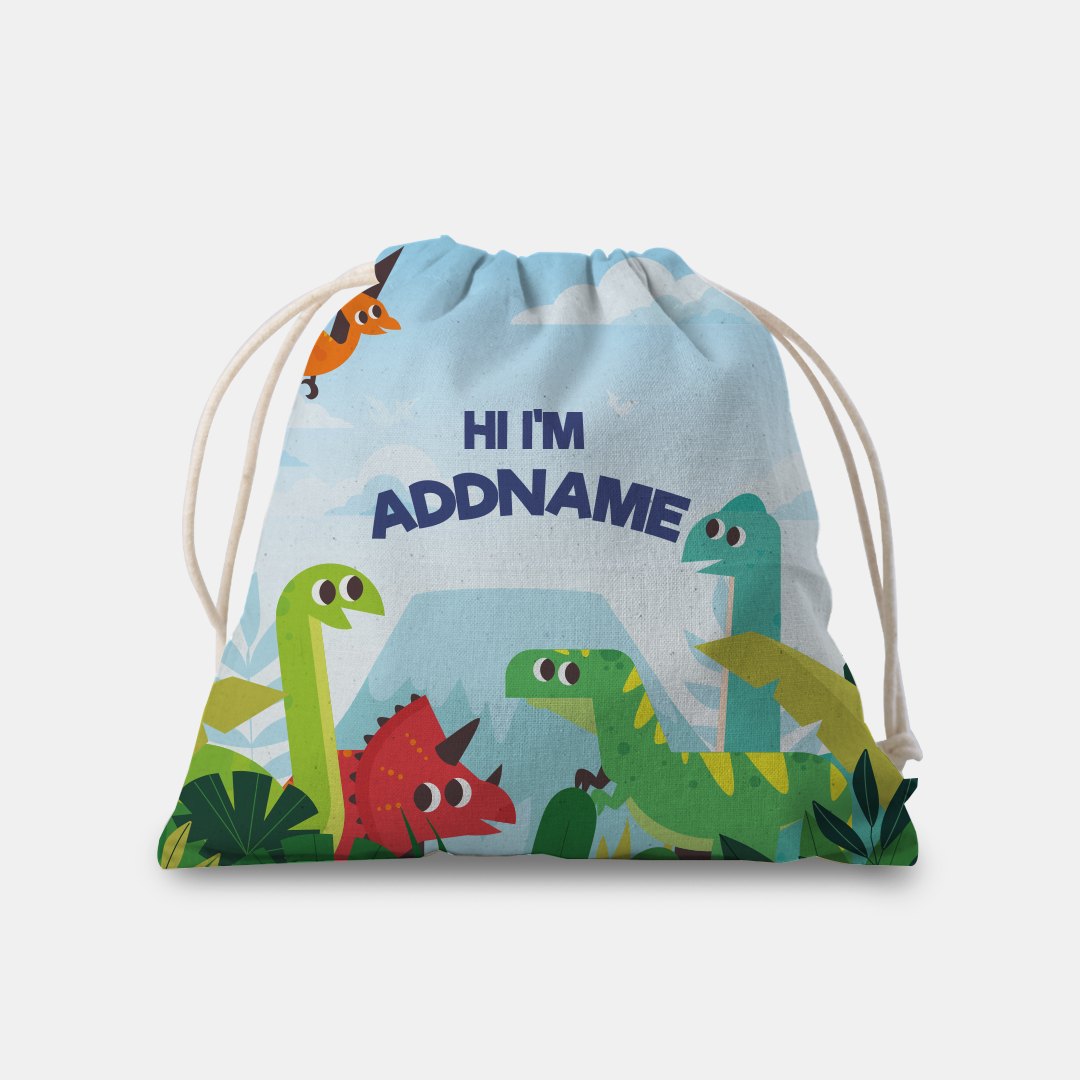 Kids Essentials - Dino Jungle Kids Waterproof pouch