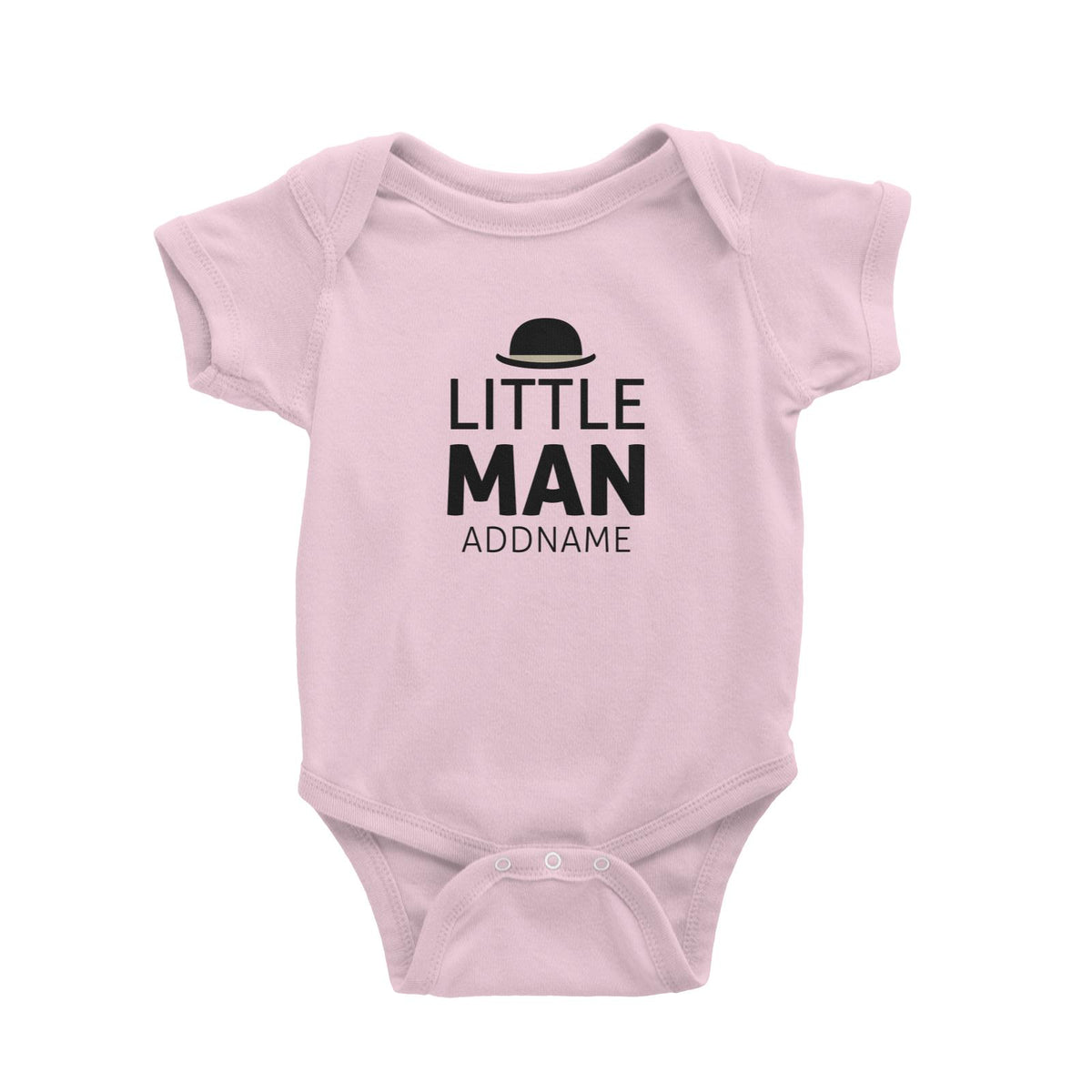 Little Man Baby Romper