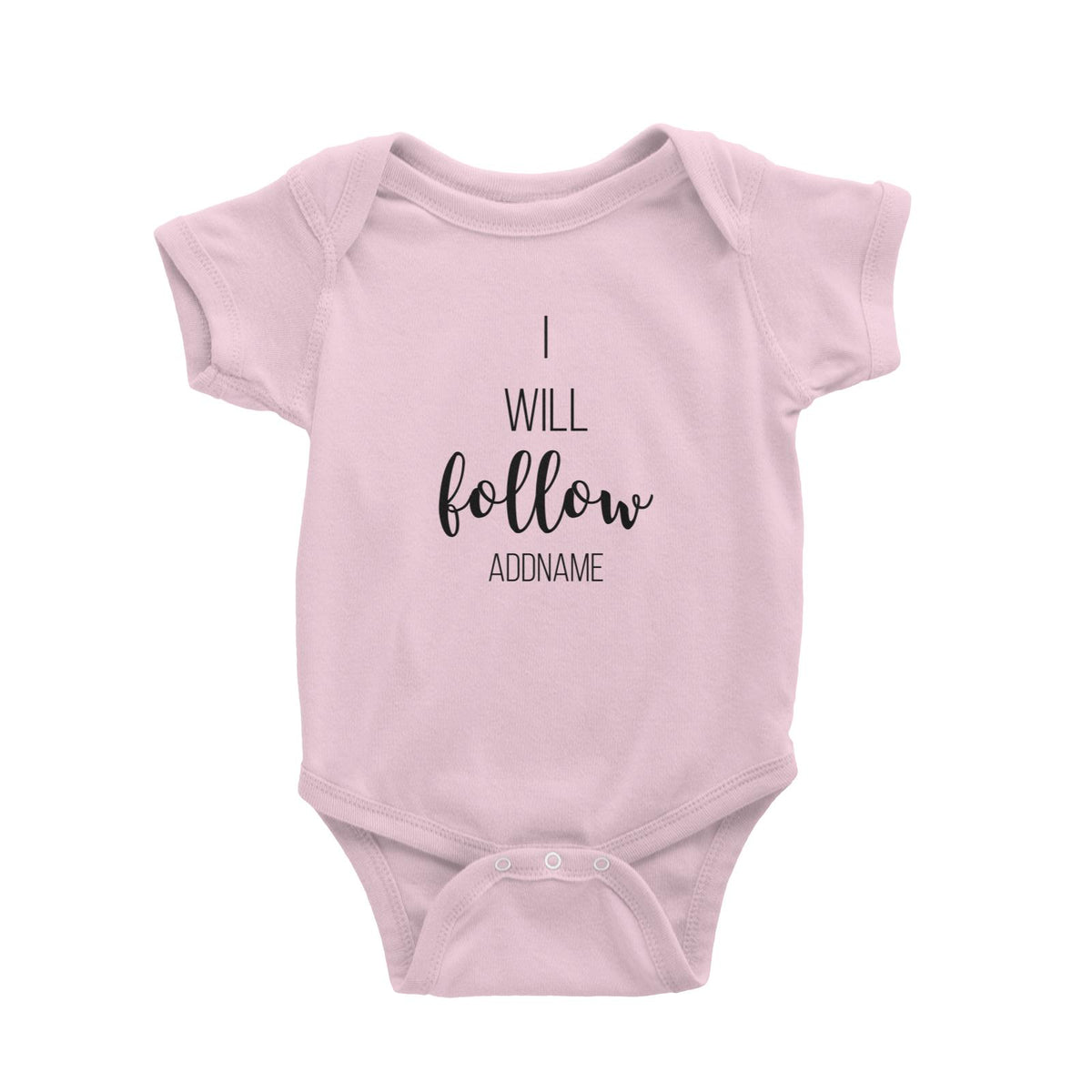 I Will Follow Baby Romper