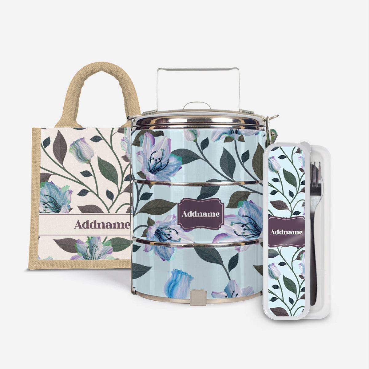 Classic Kesuma Series - Set Kasih Icy Blue