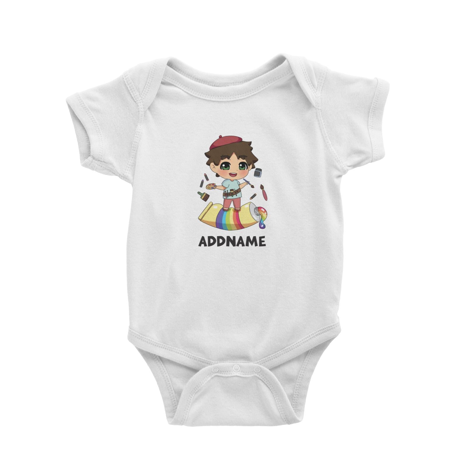 Children's Day Gift Series Artist Little Boy Addname Baby Romper