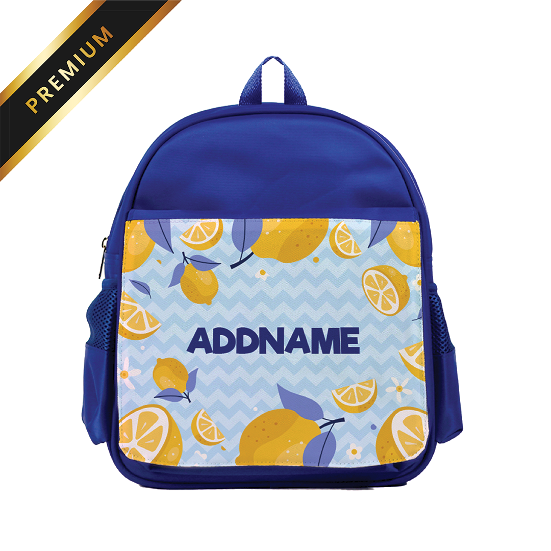 Squeezy Lemon Blue Premium Kiddies Bag