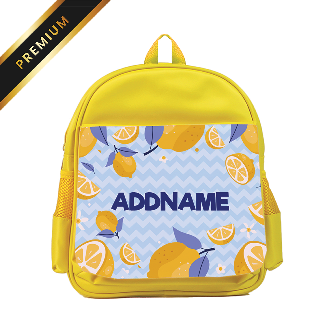 Squeezy Lemon Yellow Premium Kiddies Bag