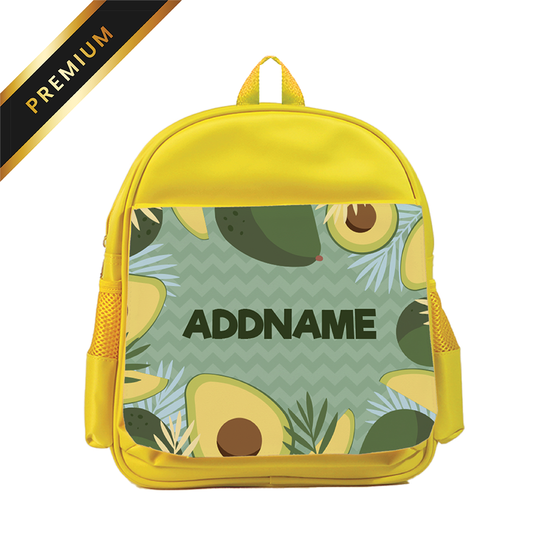 Tasty Avocado Yellow Premium Kiddies Bag