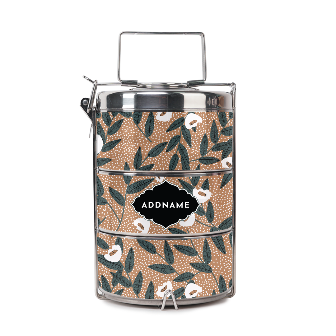 Dainty Saloma Series - Three-Tier Tiffin Carrier