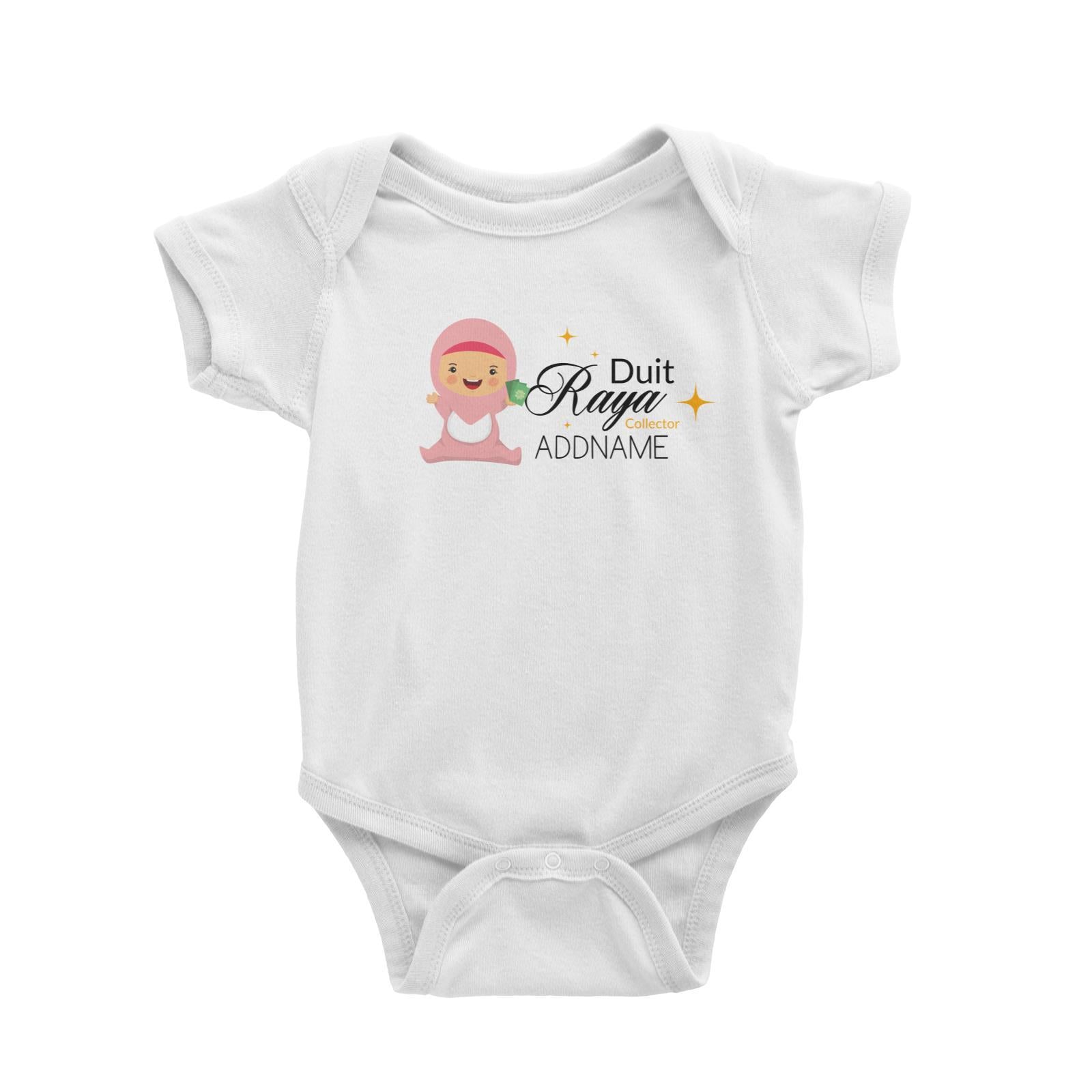 Duit Raya Collector Baby Girl Baby Romper  Personalizable Designs Sweet Character