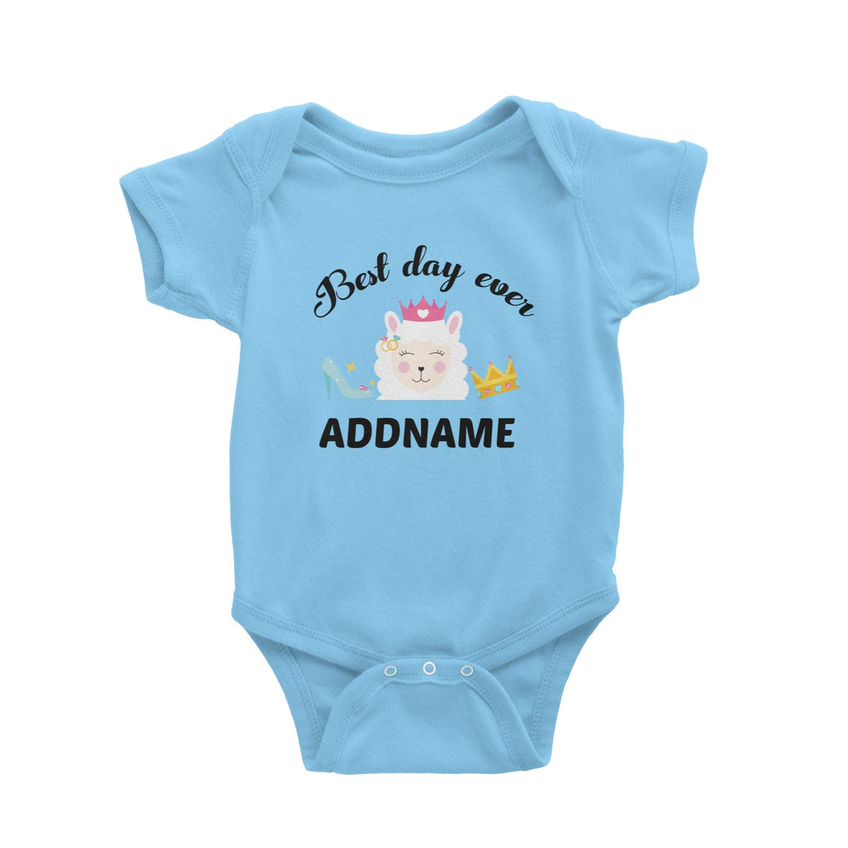 Best Day Ever Addname Baby Romper