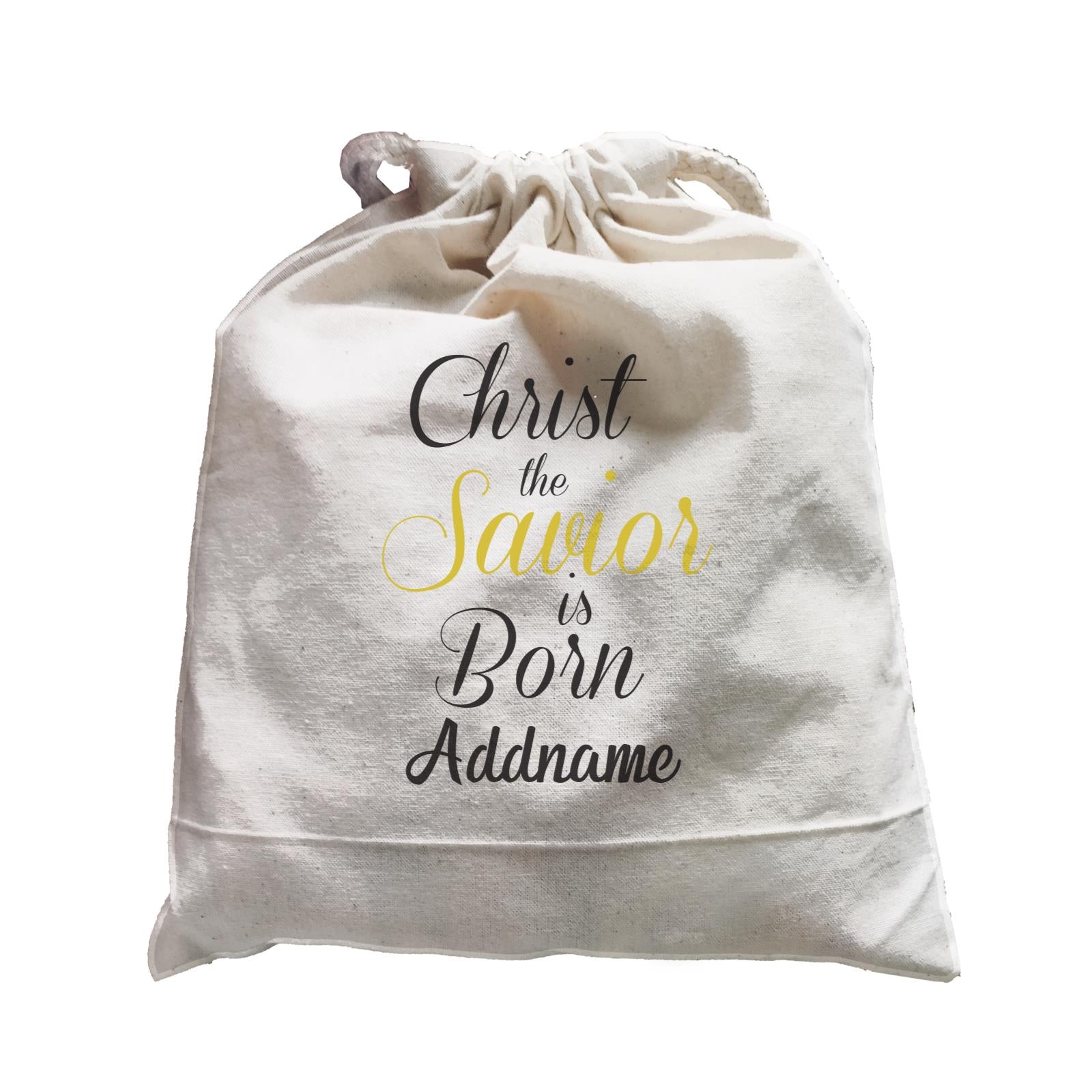 Xmas Christ the Savior is Born Satchel