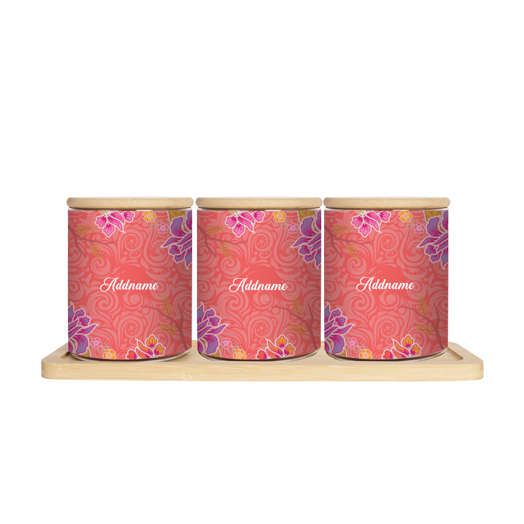 Modern Mahsuri Series - Legend Red Balang Raya Set (3 in 1)