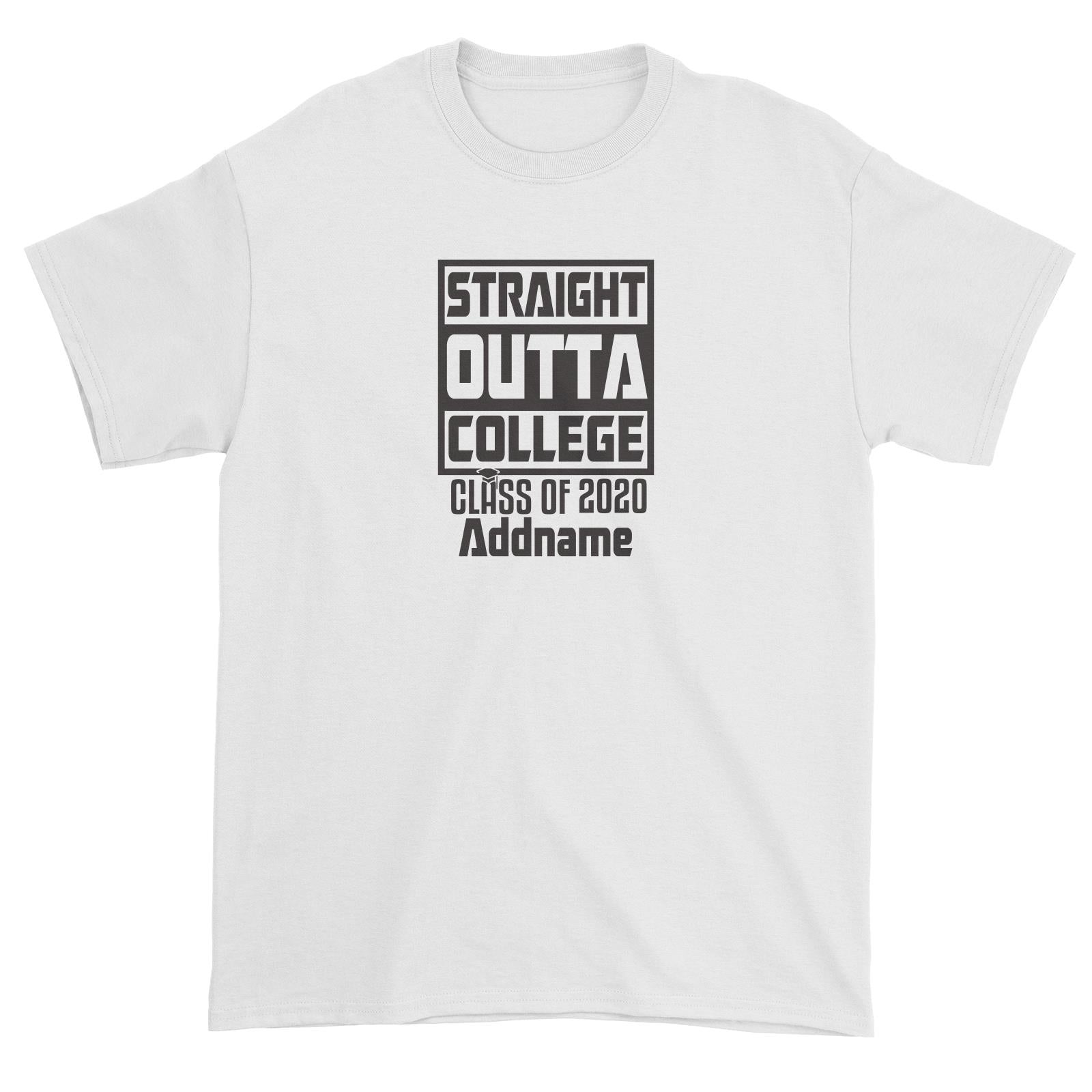 Graduation Series Straight Outta College Unisex T-Shirt