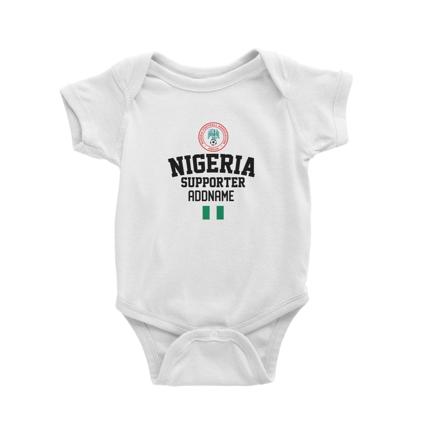 Nigeria Supporter World Cup Addname Baby Romper