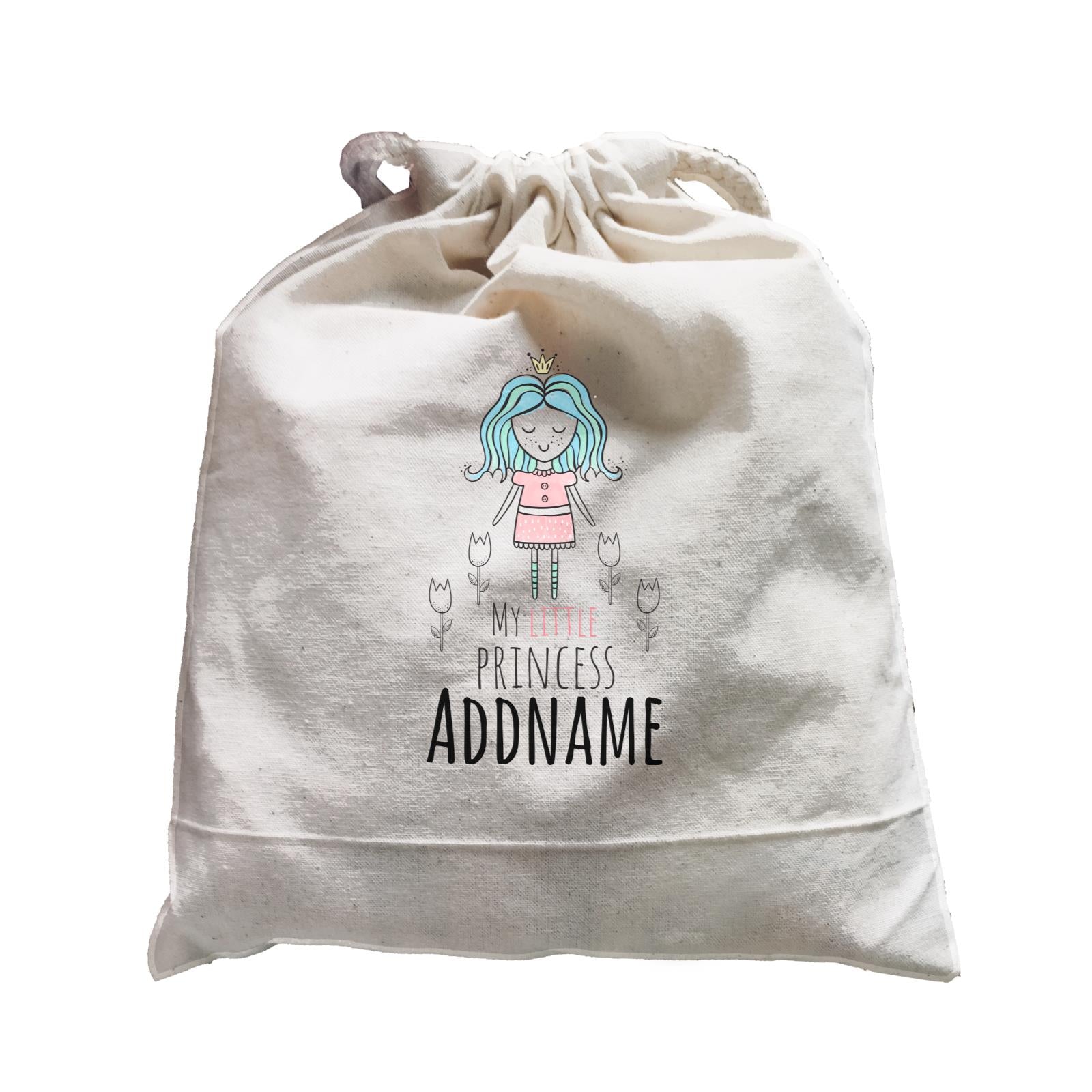 Drawn Dreamy Elements Little Princess Addname Satchel