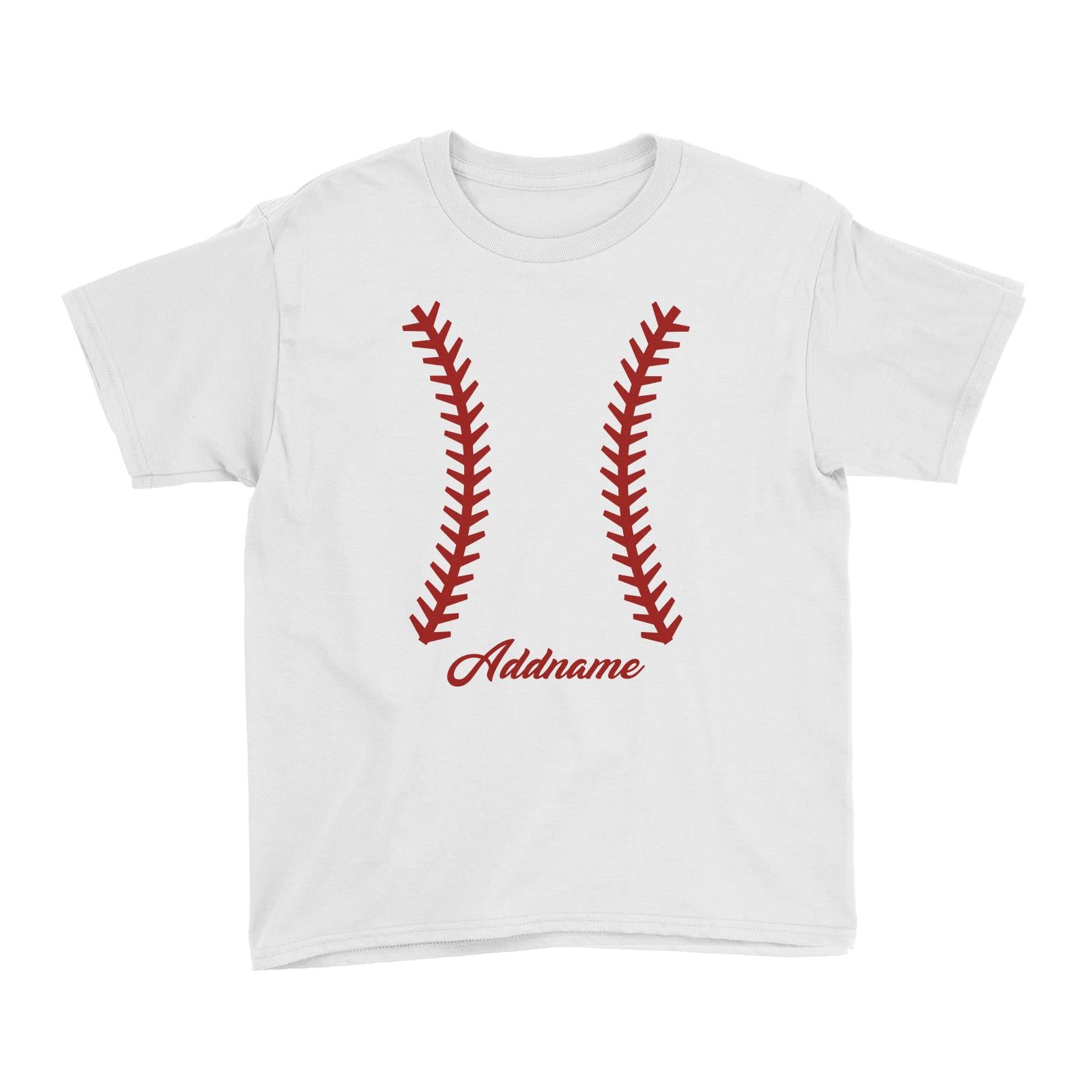 Baseball Team Stitch Kid's T-Shirt