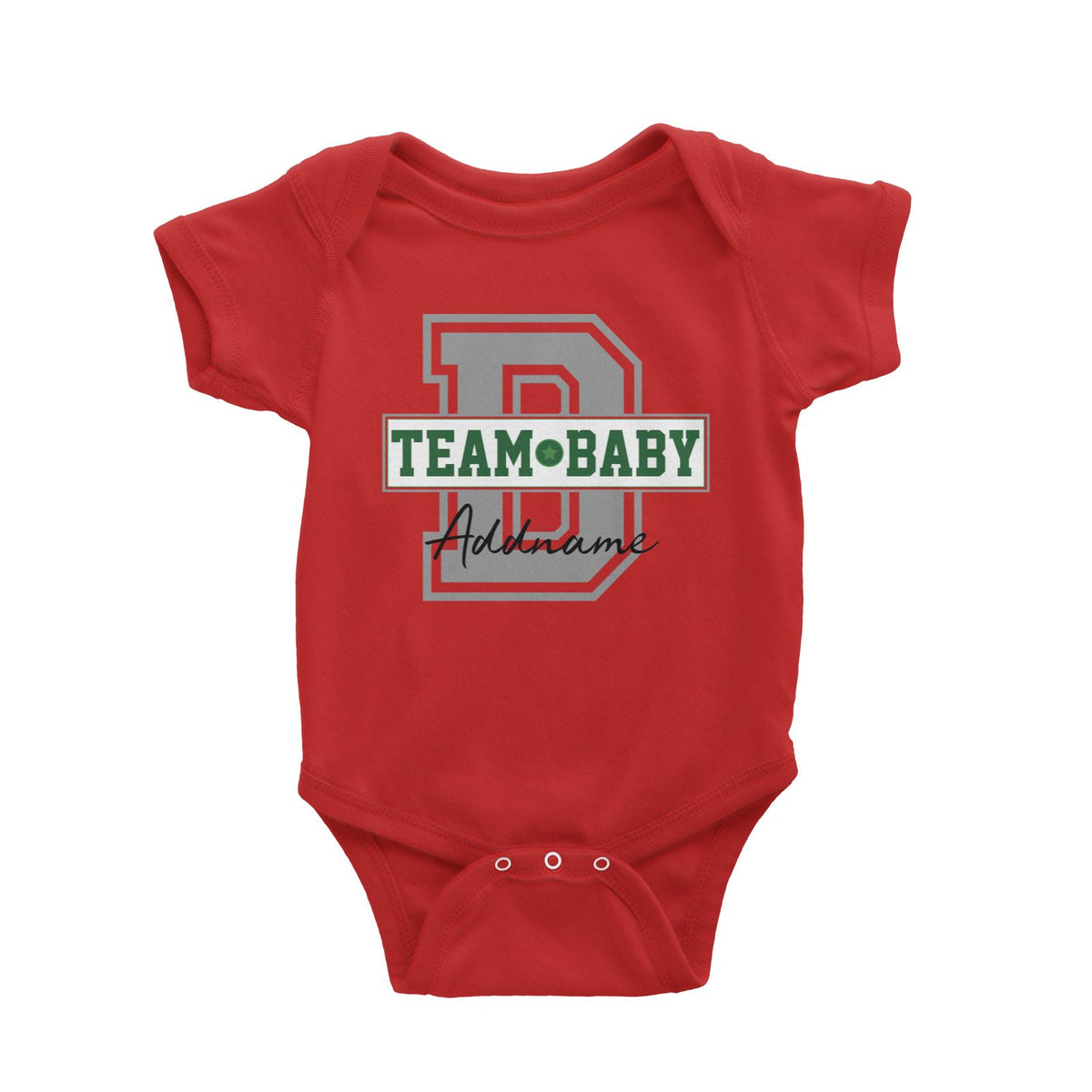 Team Baby Addname Baby Romper