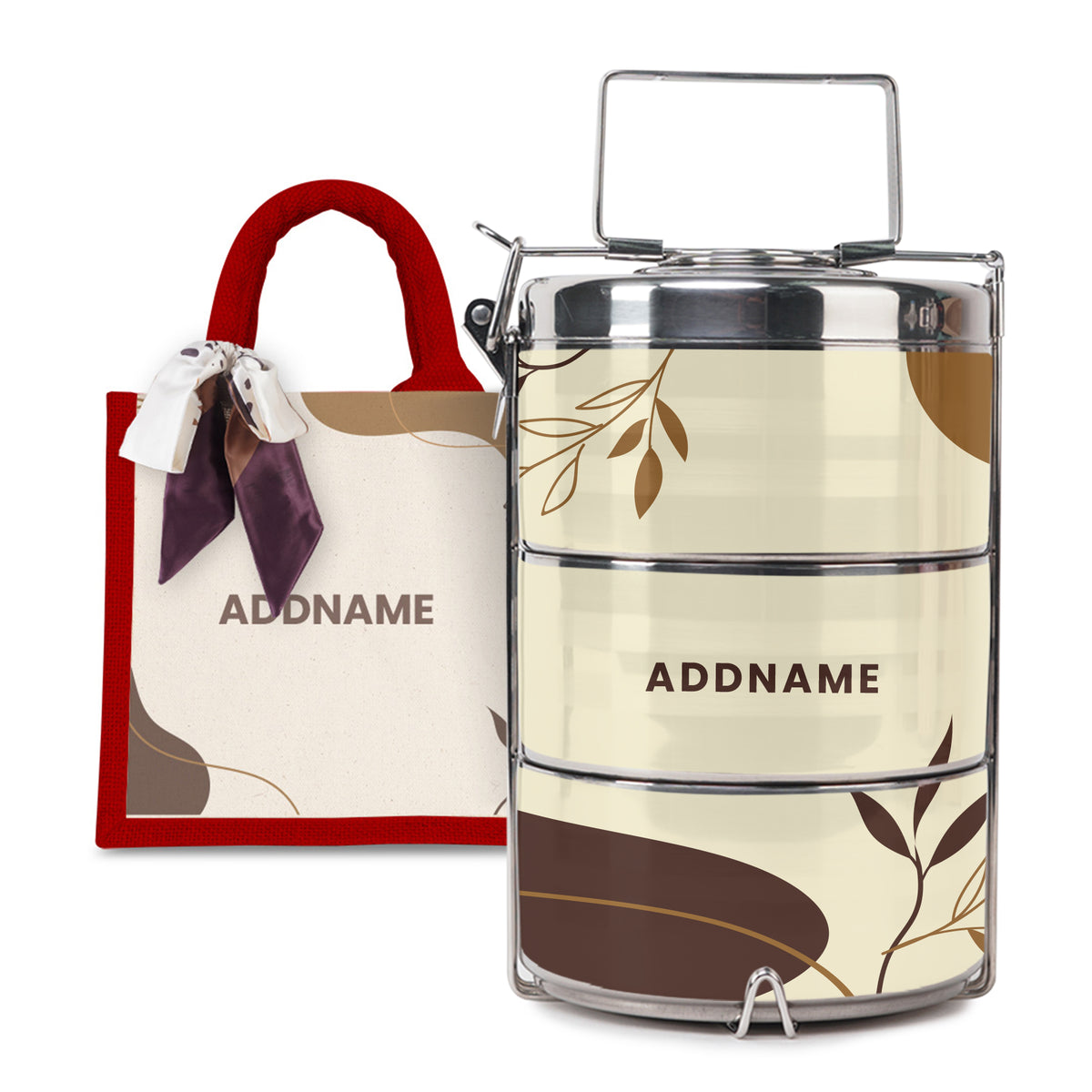 Charlotte Series - Mocha Tiffin Carrier