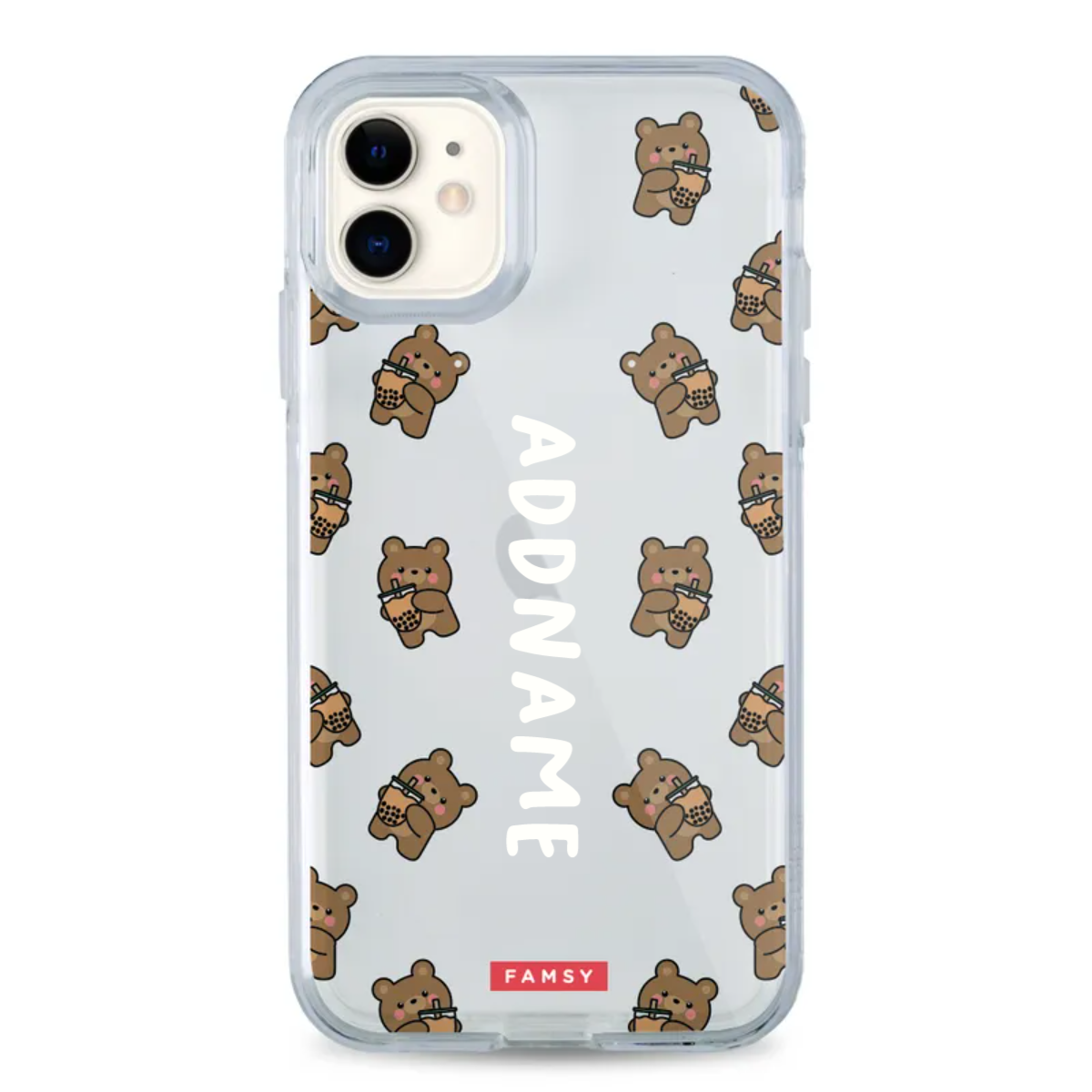 Spirit Animal Series - Thirsty Teddy iPhone Case