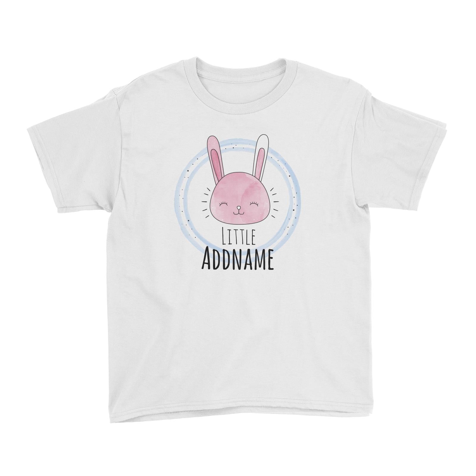 Drawn Adorable Animals Little Rabbit Addname Kid's T-Shirt