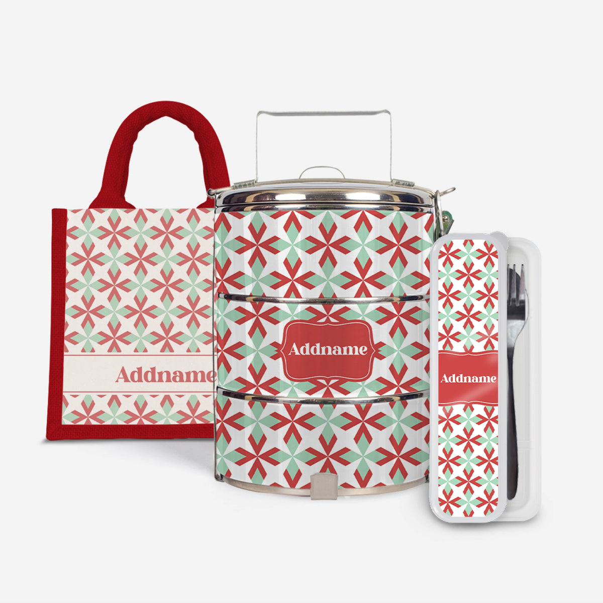 Ixora Series - Set Kasih Red