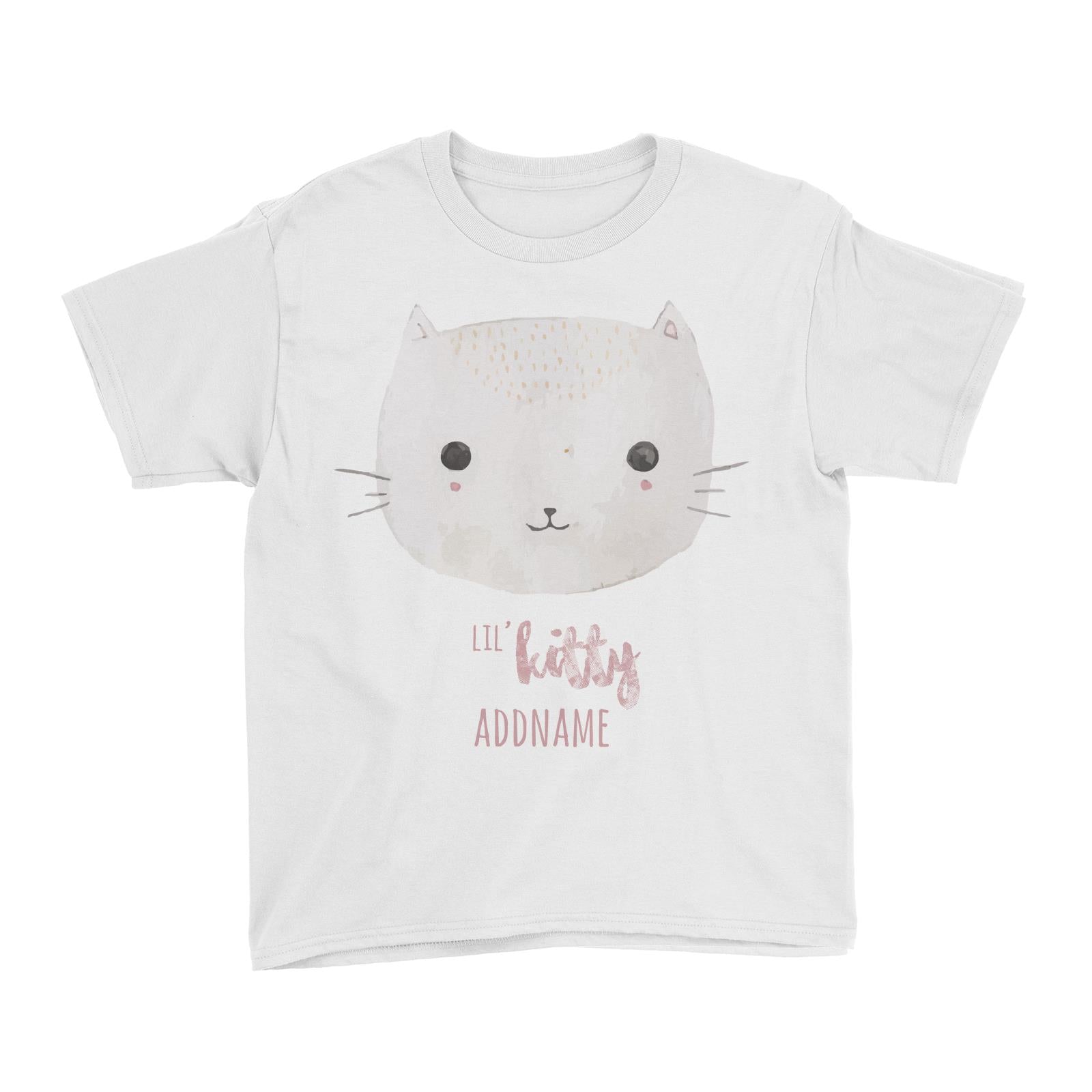 Lil Kitty White Kid's T-Shirt