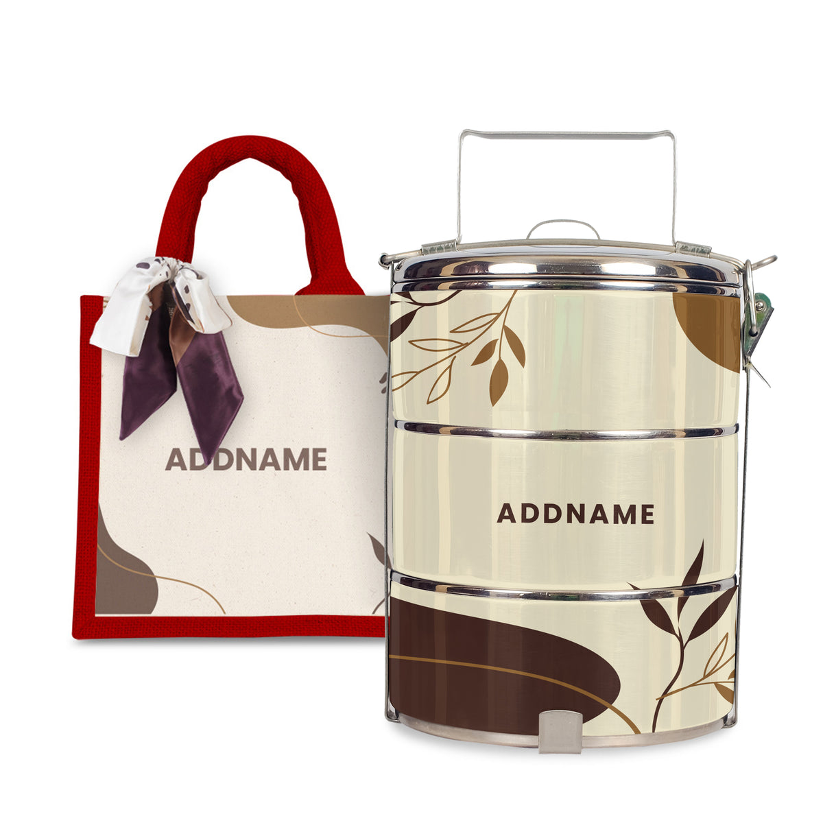 Charlotte Series - Mocha Tiffin Carrier