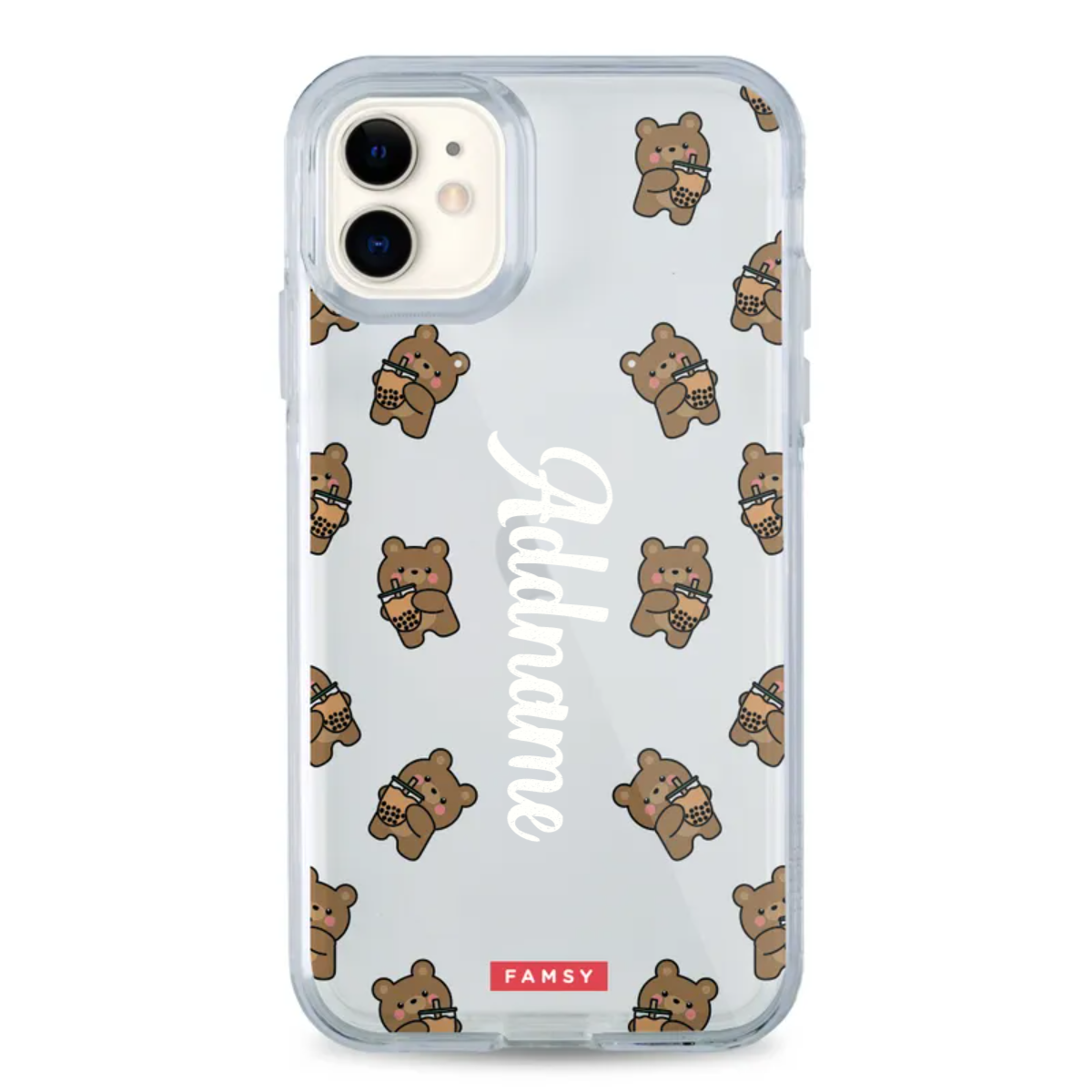 Spirit Animal Series - Thirsty Teddy iPhone Case