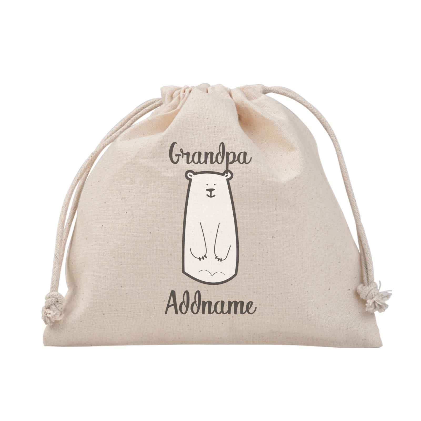 Christmas Series Grandpa Bear Satchel