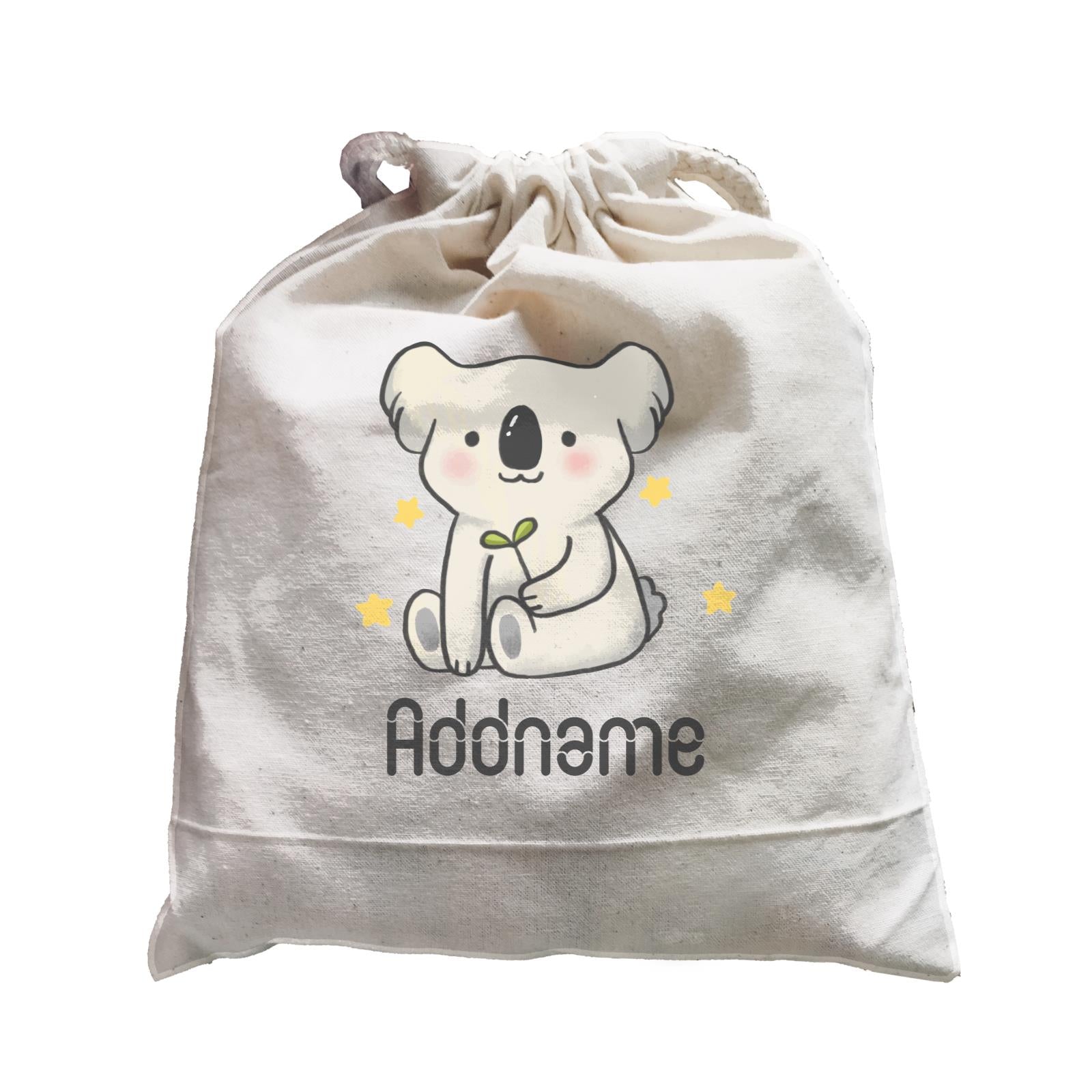 Cute Hand Drawn Style Koala Addname Satchel