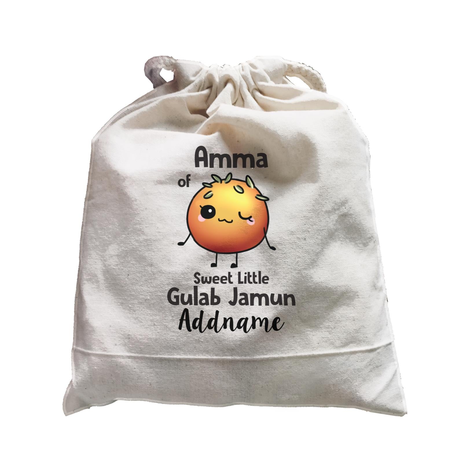 Deepavali Cute Amma Gulab Jamun Addname Satchel