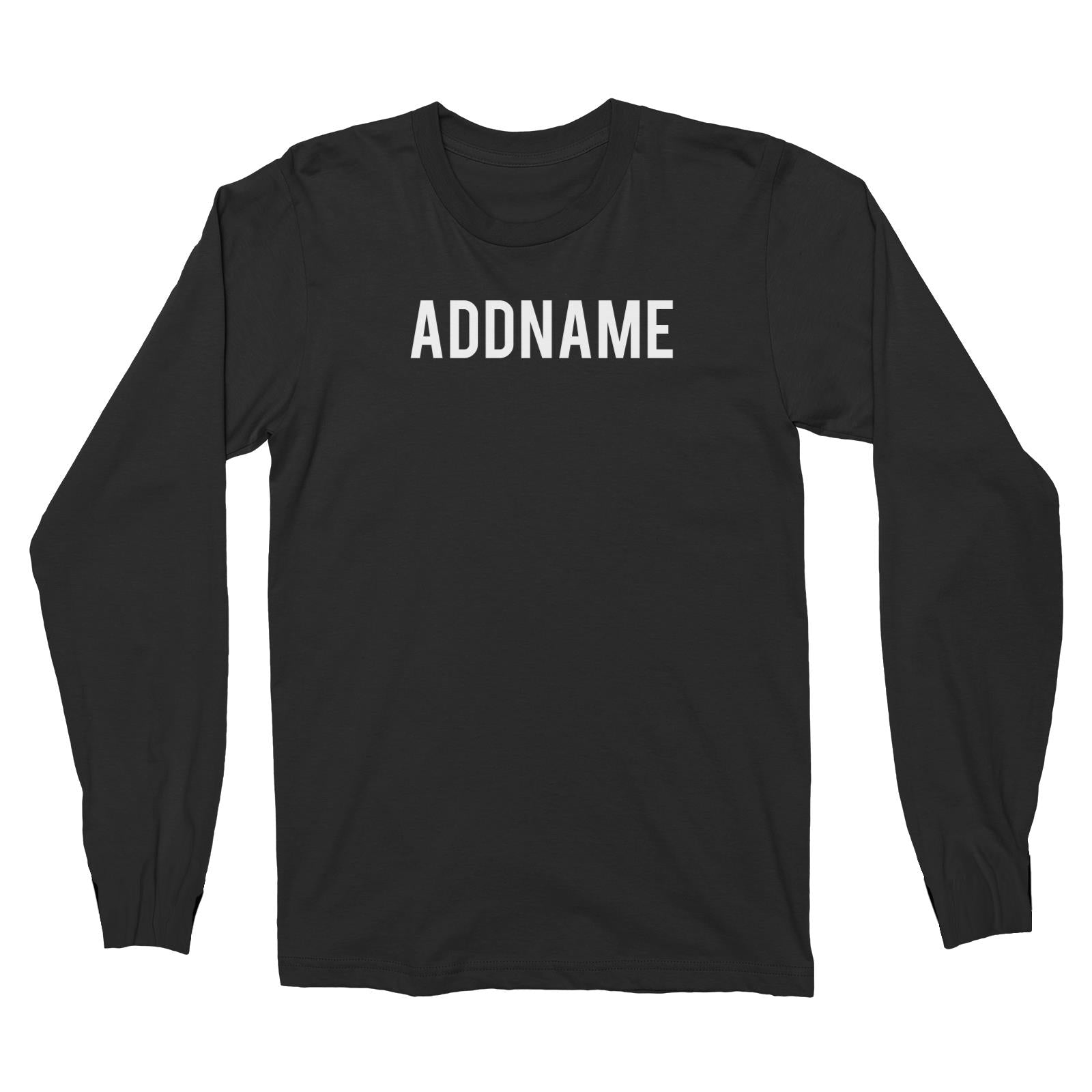 If Lost Return To Addname Original Long Sleeve Unisex T-Shirt